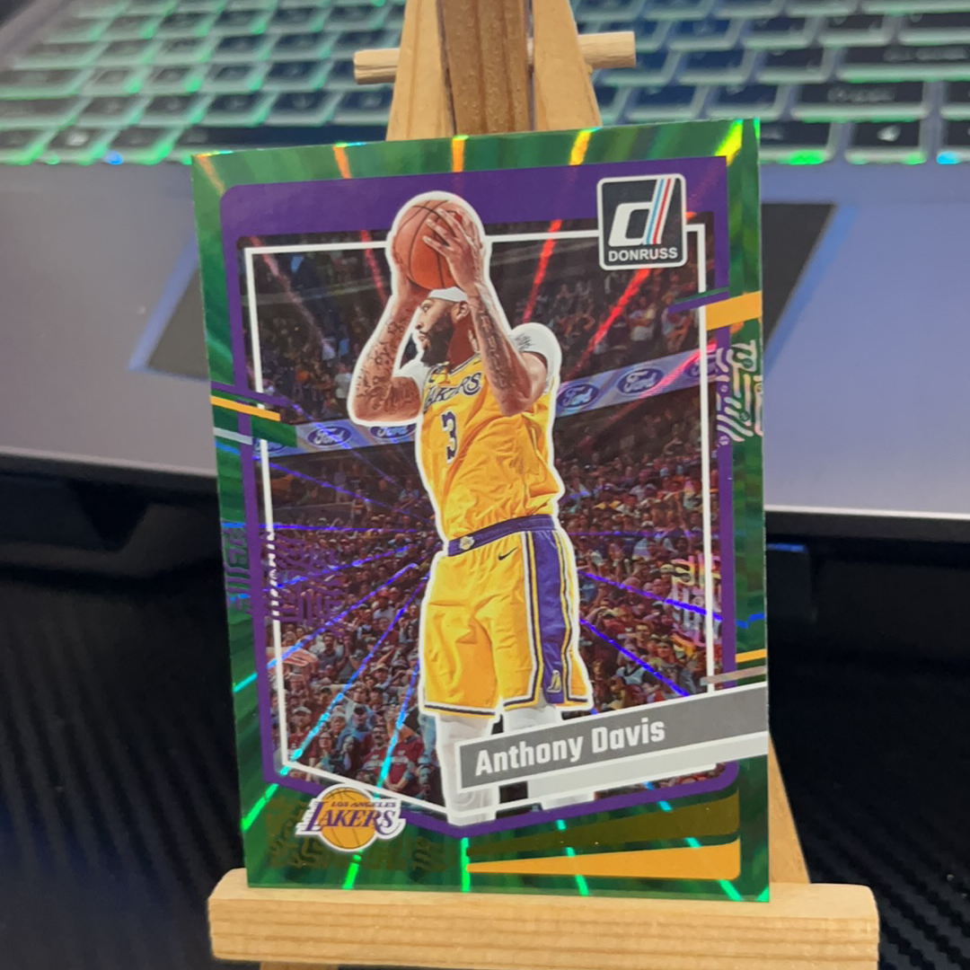 2023-24 Panini Donruss Anthony Davis 安东尼 戴维斯 湖人 绿折 绿佛光 折射 杜蕾斯系列 卡品如图 凑图必备 值得收藏!免费代卖!