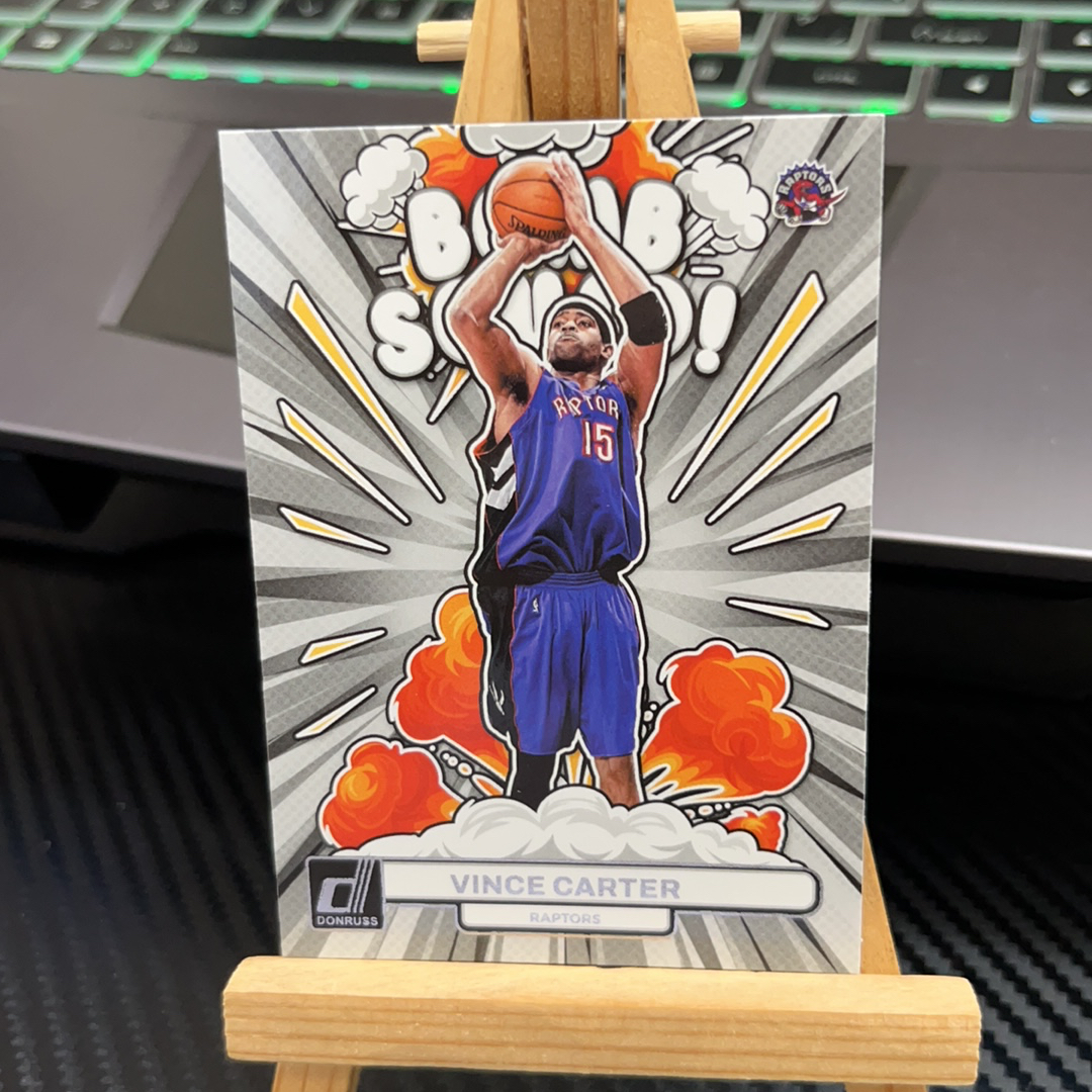 2023-24 Panini Donruss Vince Carter 文斯卡特 猛龙 杜蕾斯系列 特卡 卡品如图 凑图必备 值得收藏!免费代卖!