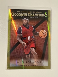 2021 Upper Deck Championship Drive Nate Robinson 内特 罗宾逊 历史唯一获得三届扣篮王的球员 收藏必备