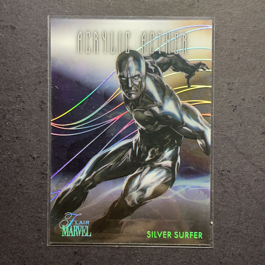 2024 Fleer Marvel (MCU) Flair天赋 银影侠 透明胶片特卡 盒配插放 序号AA19 2024 漫威漫画Fleer Flair Marvel天赋绝版系列
