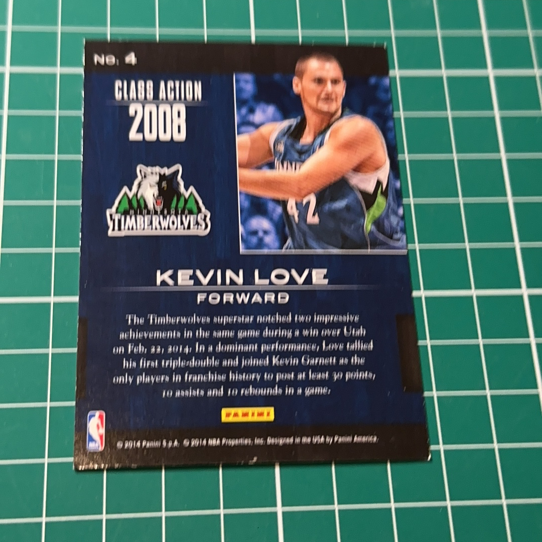 2014-15 Panini Americana Kevin Love S.p.a. 凯文乐福 爱神 特卡 闪卡 08年新秀选图 十年老卡 绝版卡 稀有大比例 class