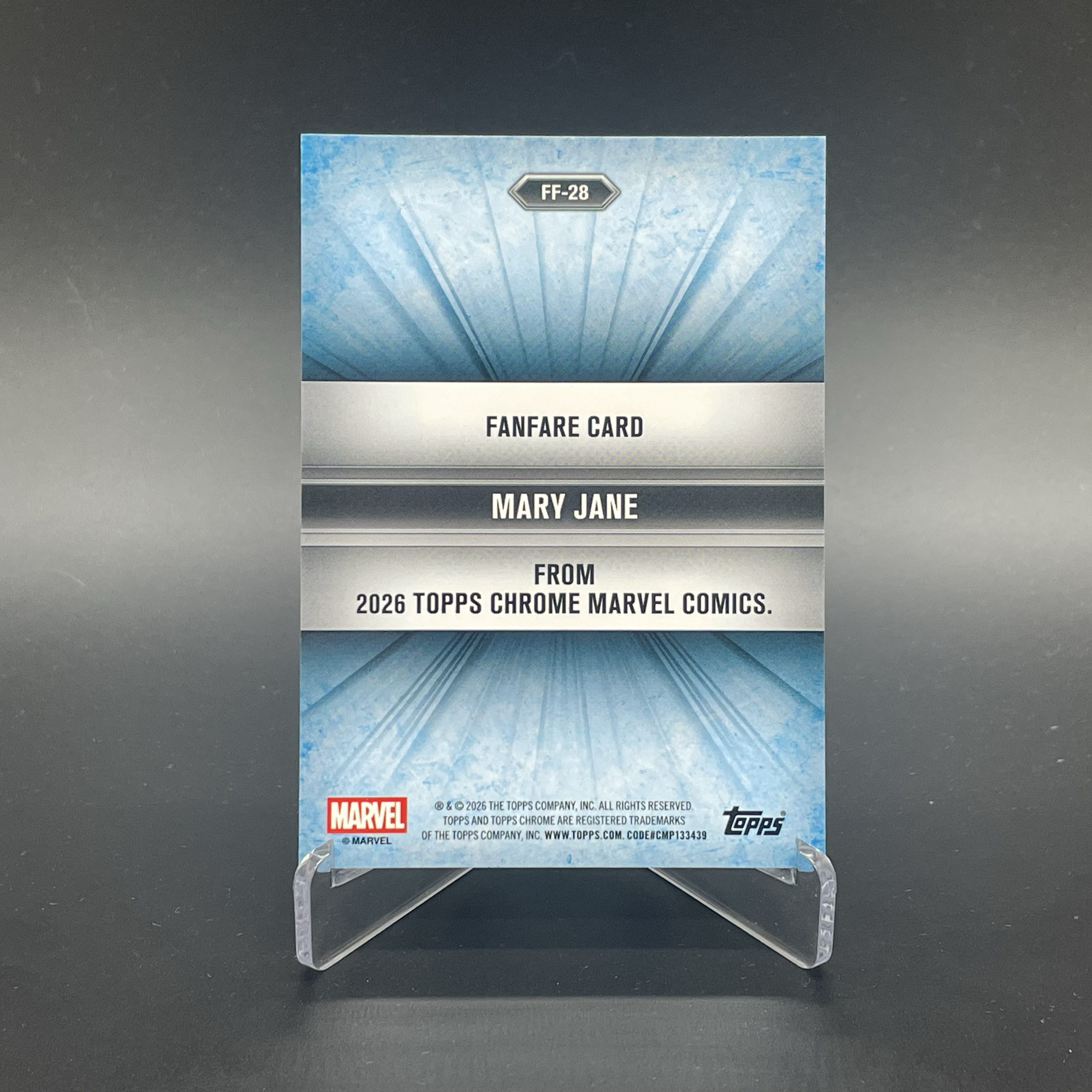 2026 Topps Chrome Marvel 【无界代卖】TC 漫威 Mary Jane 玛丽 简 Fanfare 银折 喝彩 特卡 大比例SP 人气女角色 品如图 不累计 大鱼