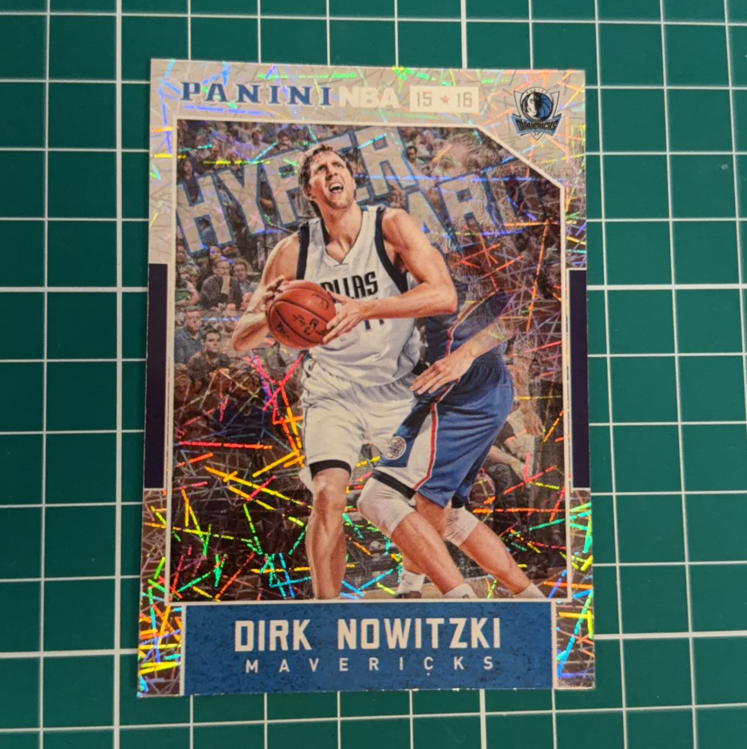 2015-16 Panini Americana Dirk Nowitzki S.p.a.德克诺维斯基诺维茨基 司机 折射特卡 烟花折卡 多年老卡 绝版卡 稀有大比例 收藏必备
