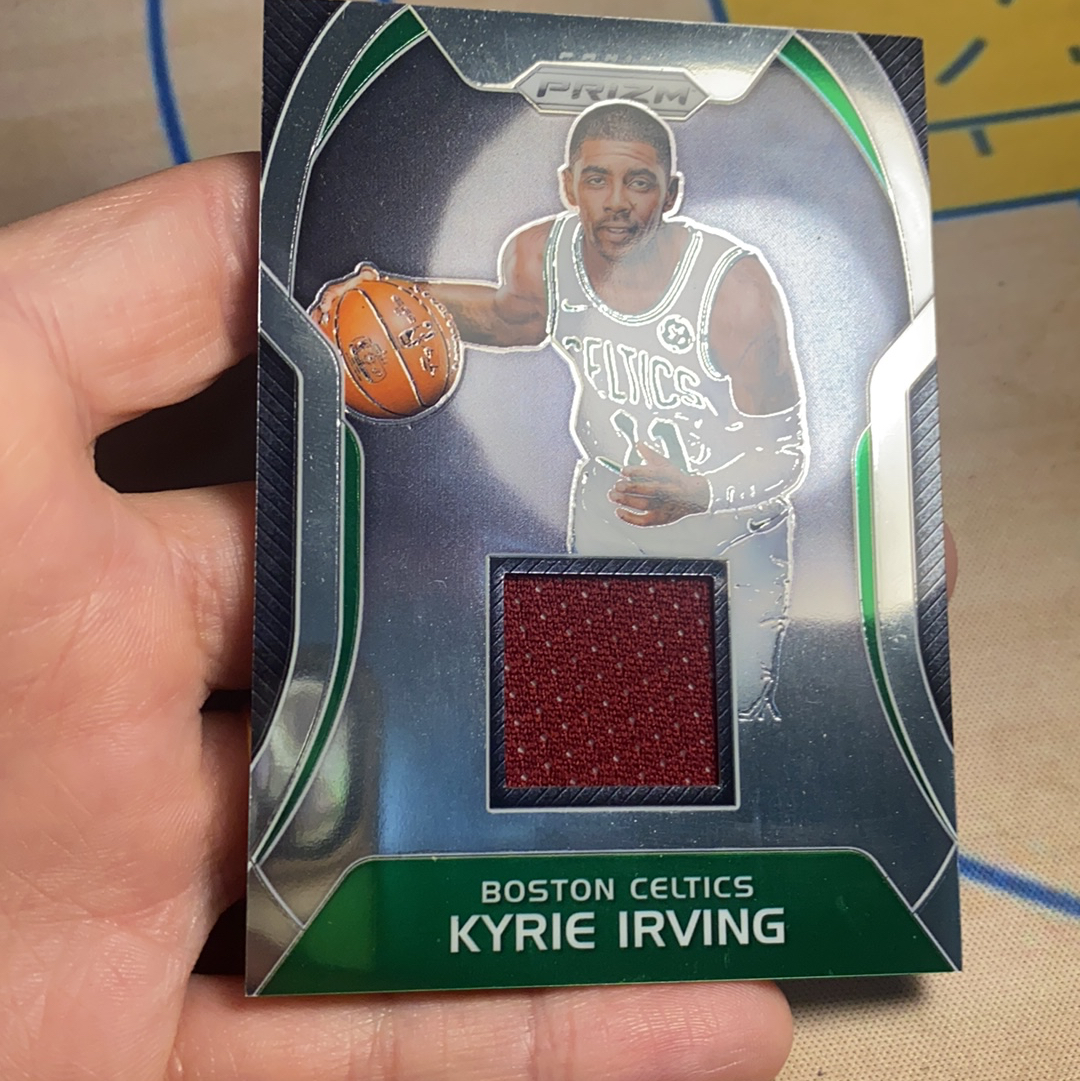 2017-18 Panini Prizm Kyrie Irving 欧文 欧神仙 Sensational Swatches 落场球衣切割割 凯尔特人选图 卡品如图 凑套必备