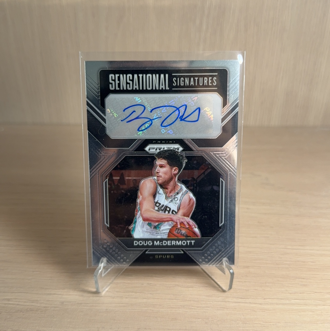 2022-23 Panini Prizm Doug McDermott 【免费代卖】马刺 道格 迈克德莫特 PZ PRIZM 签字 贴签 折射 卡品如图 值得收藏…