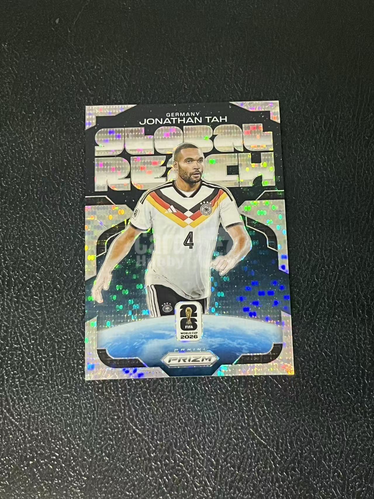 2026 Panini World Cup Prizm Jonathan Tah 乔纳森 塔 特卡 脉冲折 德国 世界杯 银折 实卡精美 卡品如图 LA-5