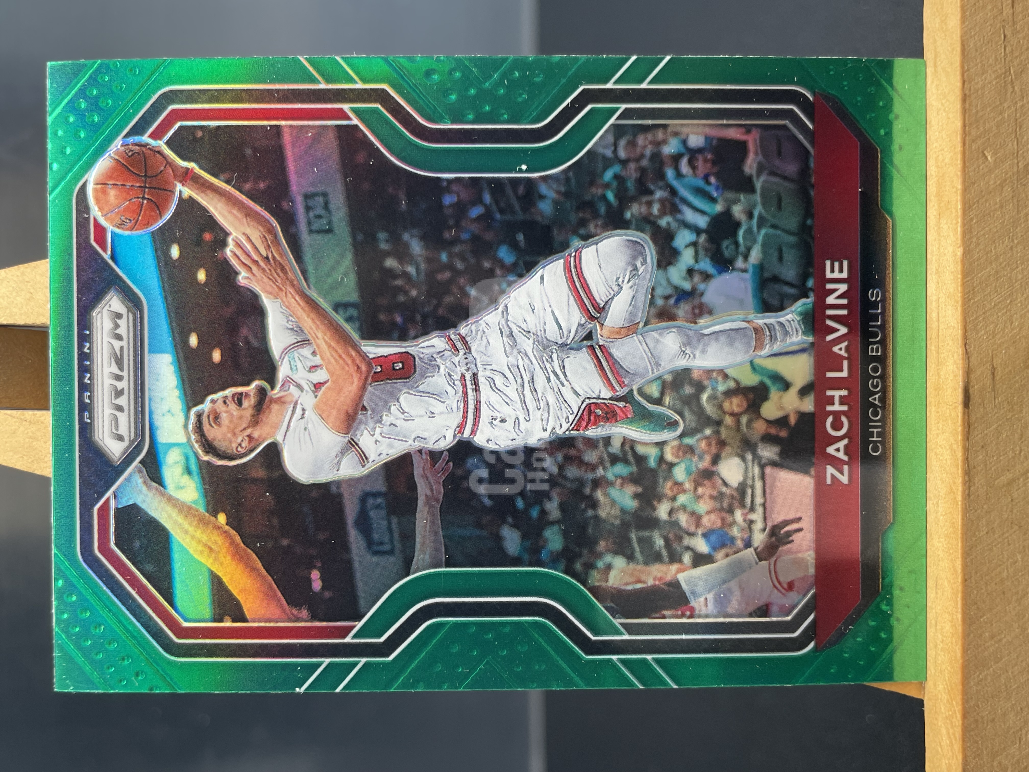 (A10) 2020-21 PANINI PRIZM 绿折  扣篮王 扎克 拉文 公牛  近期大热球星  收藏凑套必备 卡品如图 ！！！