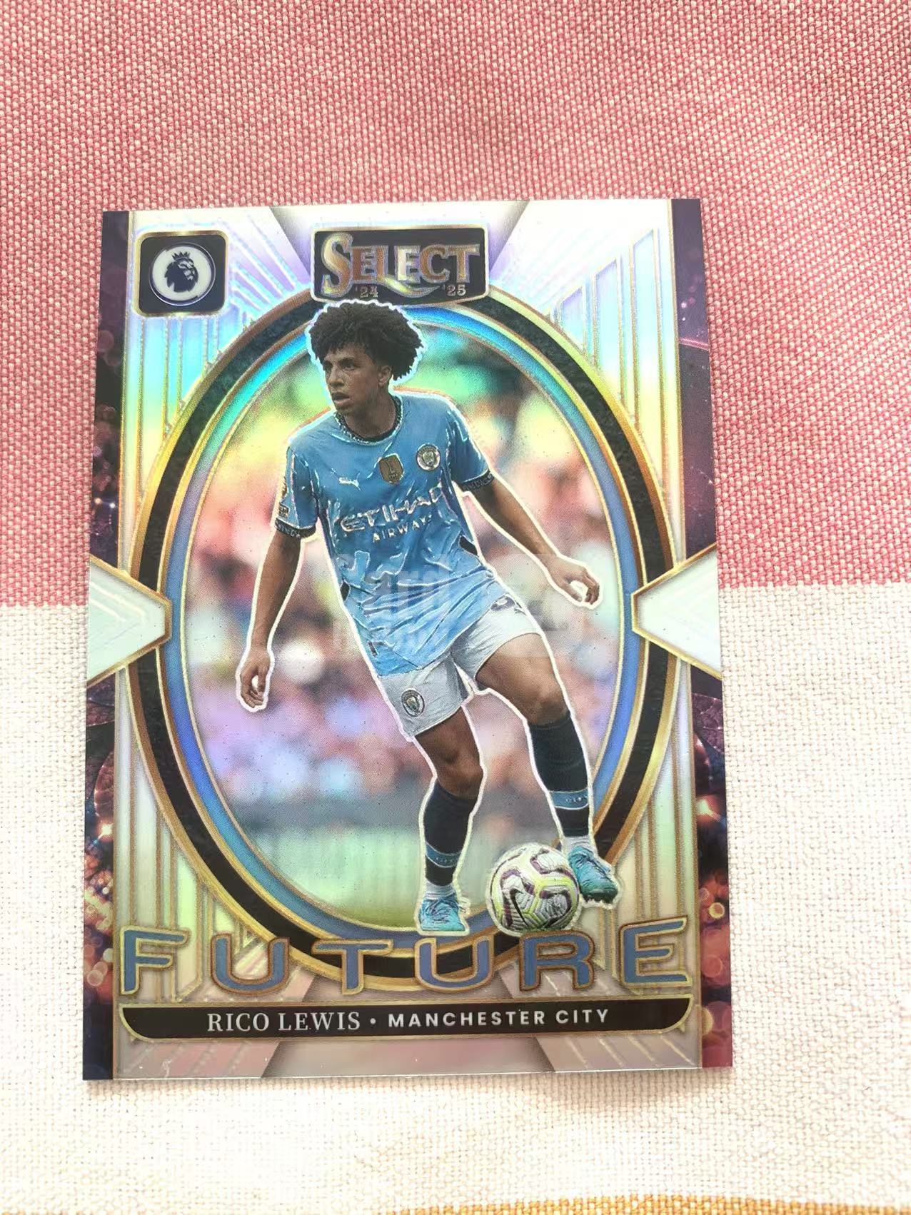 2023-24 Panini Select Rico Lewis 英超 里科 刘易斯 曼城 银折 折射 卡品如图 收藏必备 未来 万物