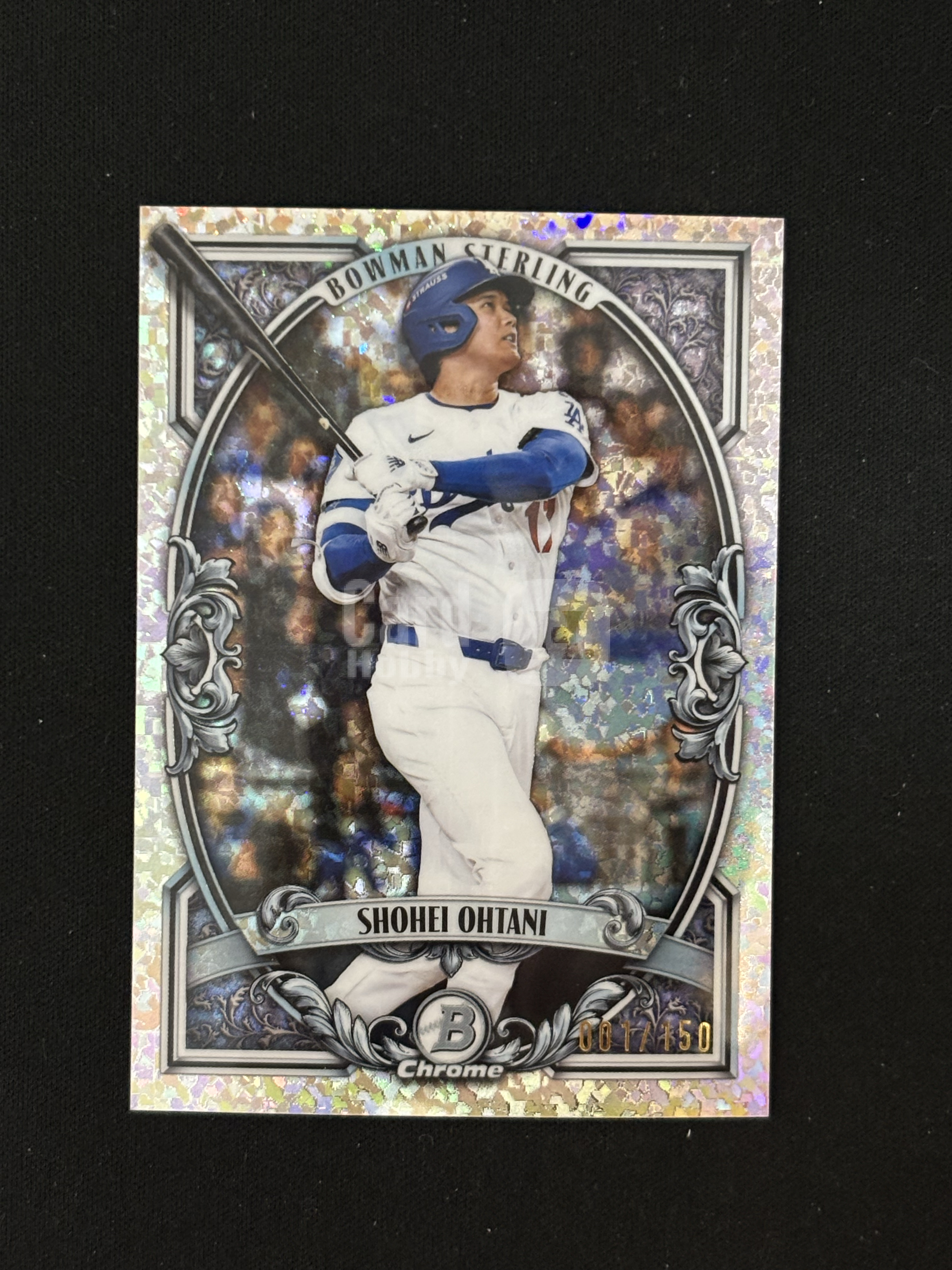 2026 Topps Bowman Shohei Ohtani RC 棒球 MLB 大谷翔平 Sterling特卡 碎闪折 001/150编 卡品如图 - sj