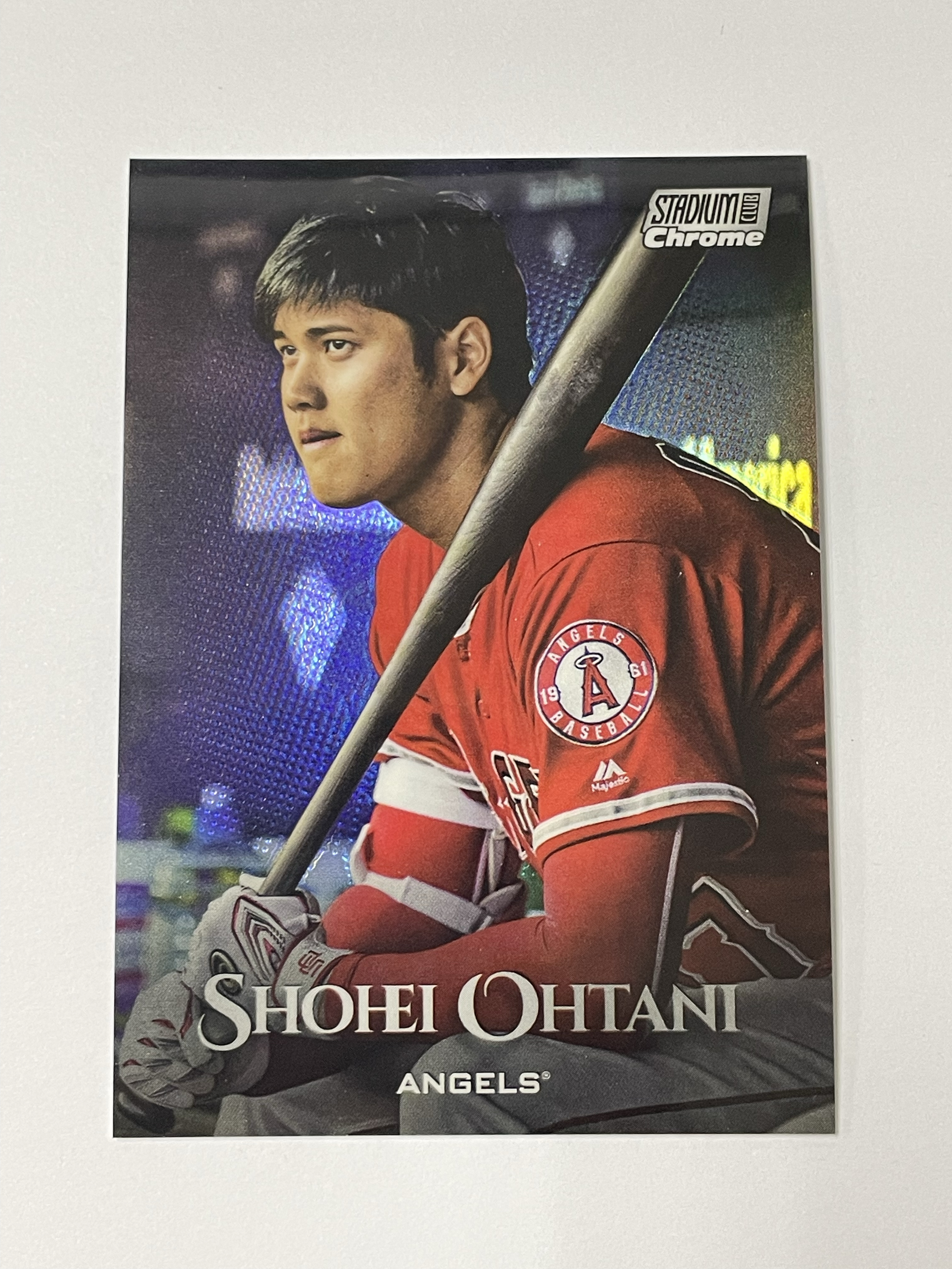 2019 Topps Stadium Club Chrome Shohei Ohtani 洛杉矶天使 大谷翔平 新秀次年 折射