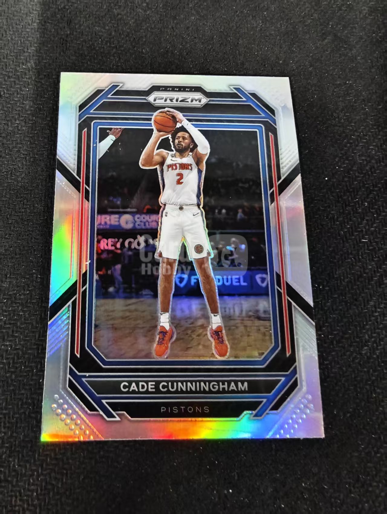 2022-23 Panini Prizm cade cunningham 活塞 凯德 坎宁安 康宁汉姆 PZ 银折 PZ 划痕 边角瑕疵 #89