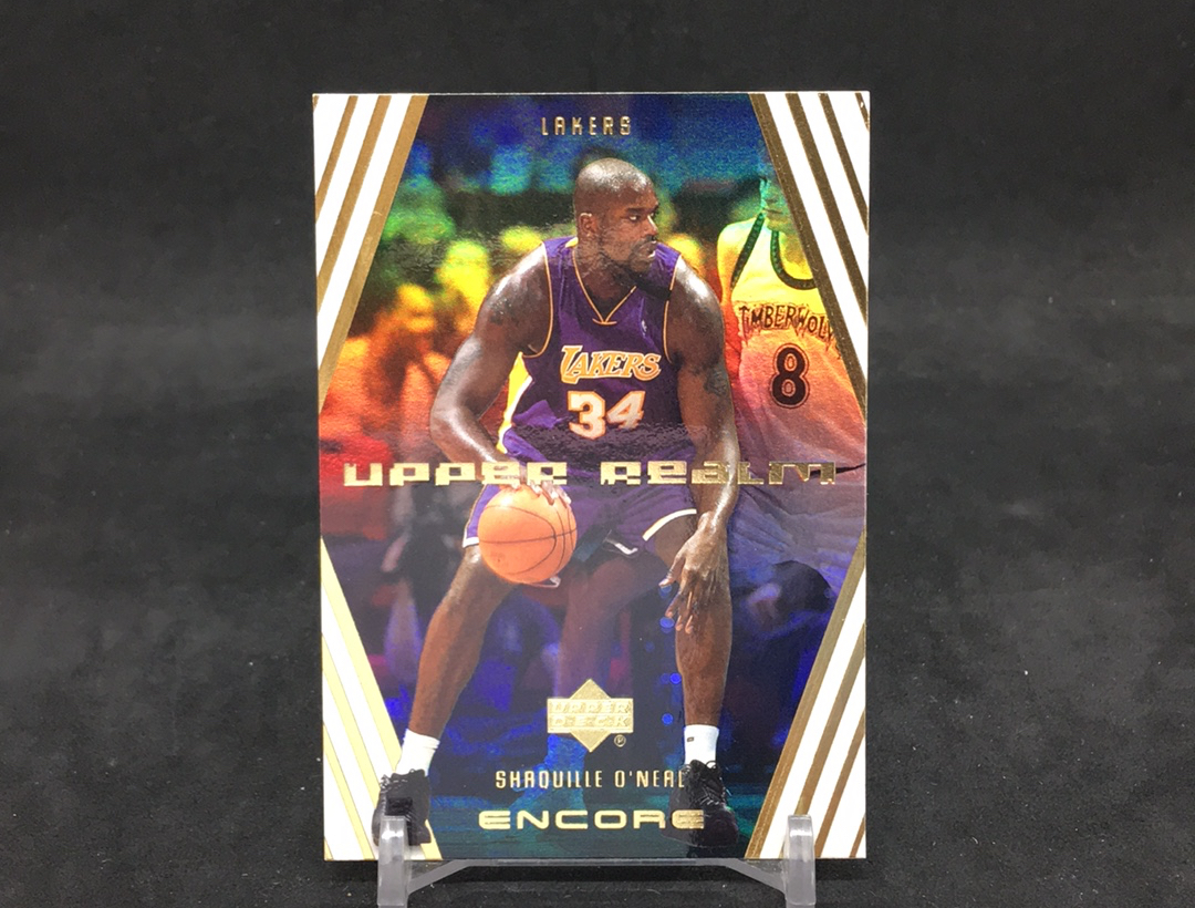 【DC拍卖】12.01 UD ENCORE 大比例折射特卡 经典老特 实卡美如画 名人堂名宿 湖人王朝核心领袖 历史第一中锋 大鲨鱼 沙奎尔 奥尼尔