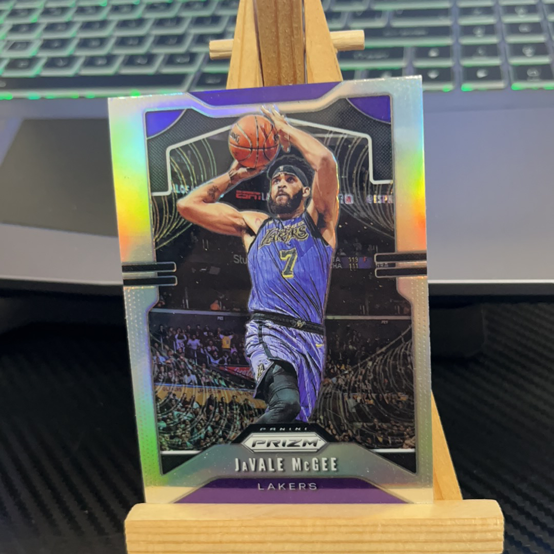 2019-20 Panini Prizm JaVale McGee 麦基 湖人 银折 折射 prizm系列 pz 卡品如图 凑图必备 值得收藏!免费代卖!