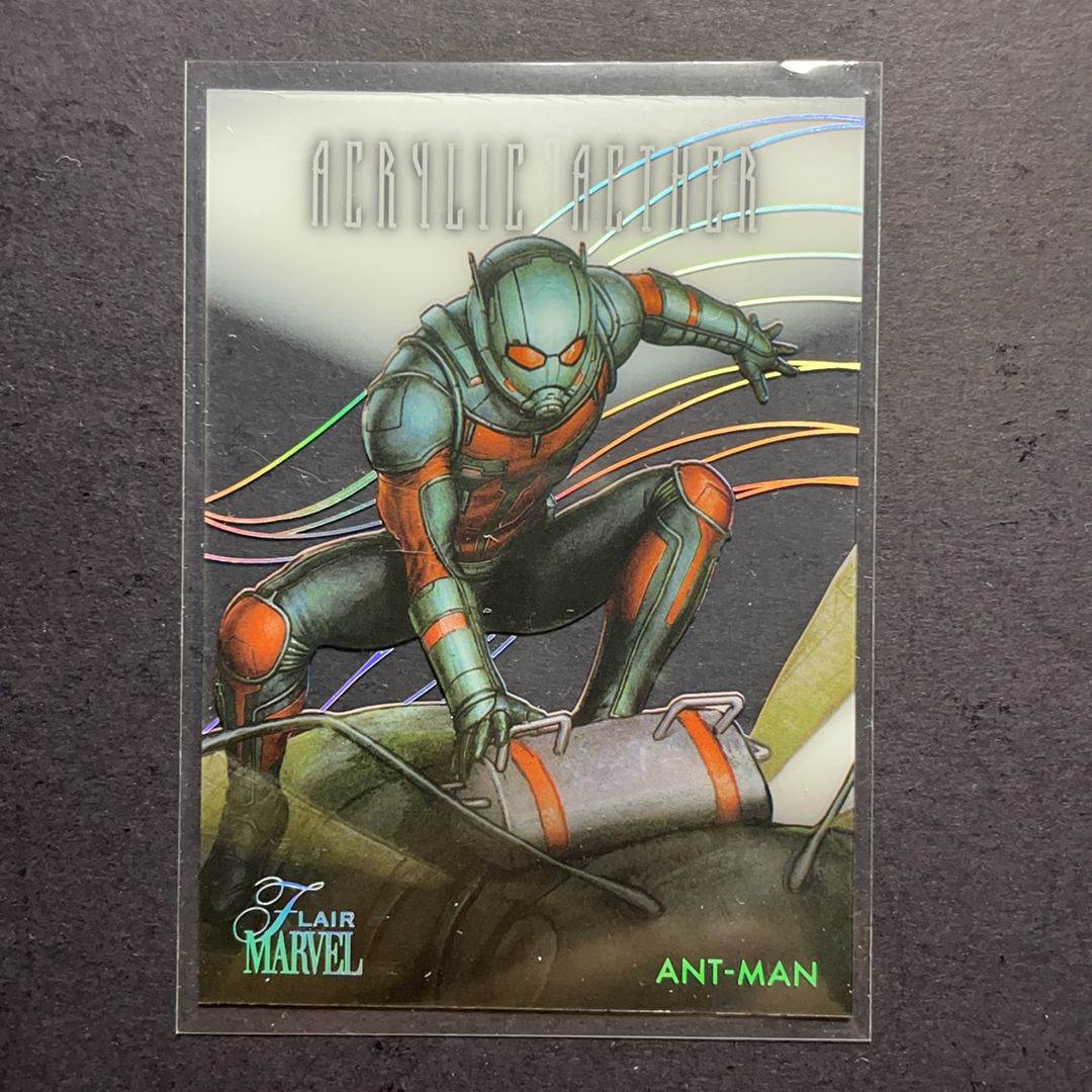 2024 Fleer Marvel (MCU) Flair天赋 蚁人 透明胶片特卡 盒配插放 序号AA2 2024 漫威漫画Fleer Flair Marvel天赋绝版系列