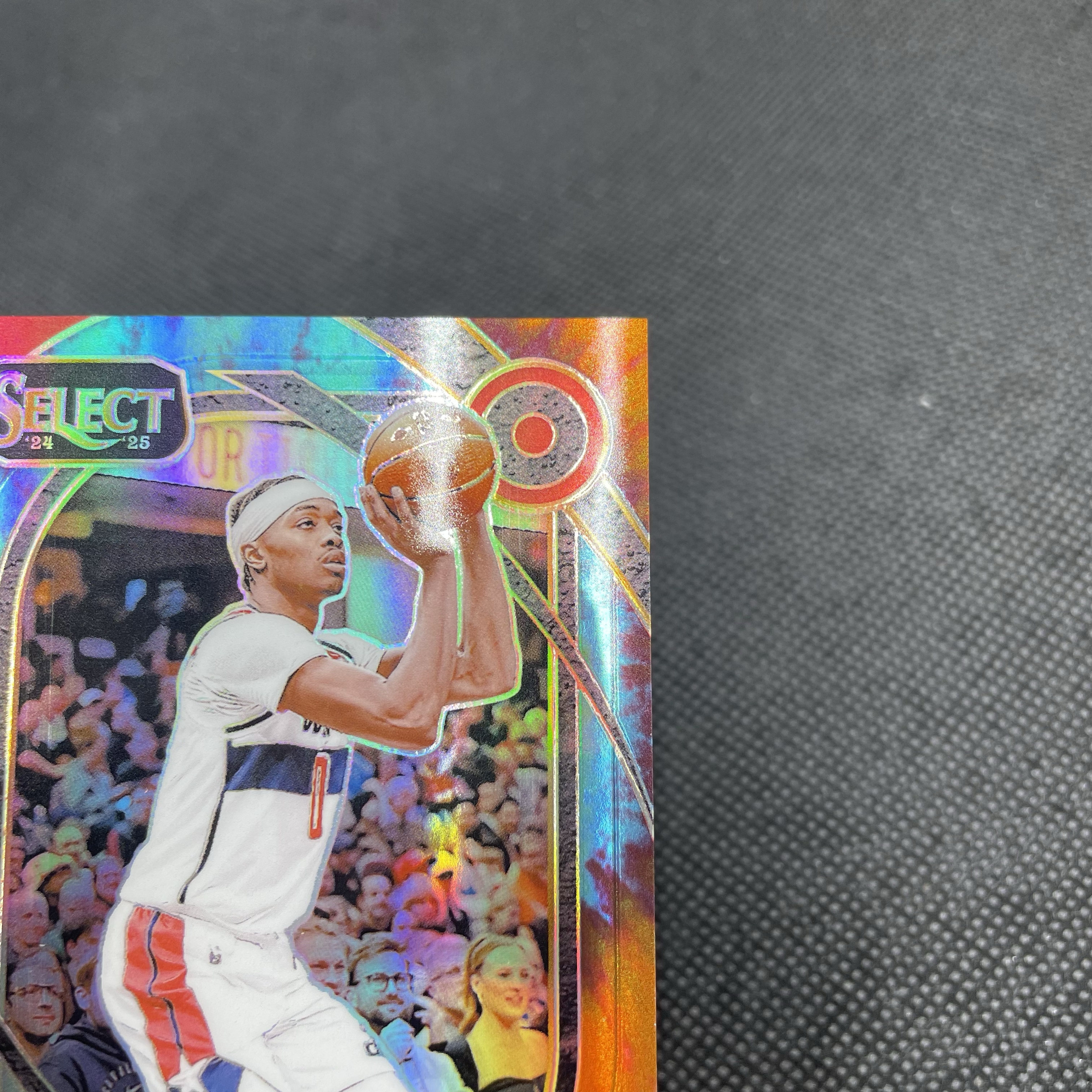 2024-25 Panini Select Bilal Coulibaly 【无界代卖】奇才 比拉尔 库利巴利 08/25编 三级 扎染折 稀少低编 品如图 不累计 Yo