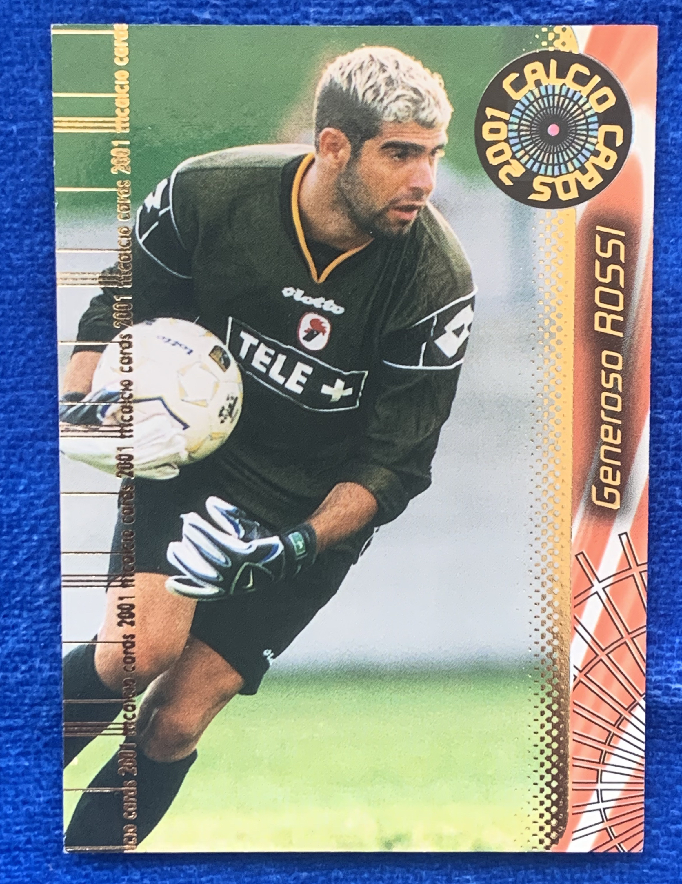 2001 Panini Calcio Generoso Rossi Bari 帕尼尼意甲 巴里队 罗西 经典老卡 近乎绝版 不保卡品 ebay有价