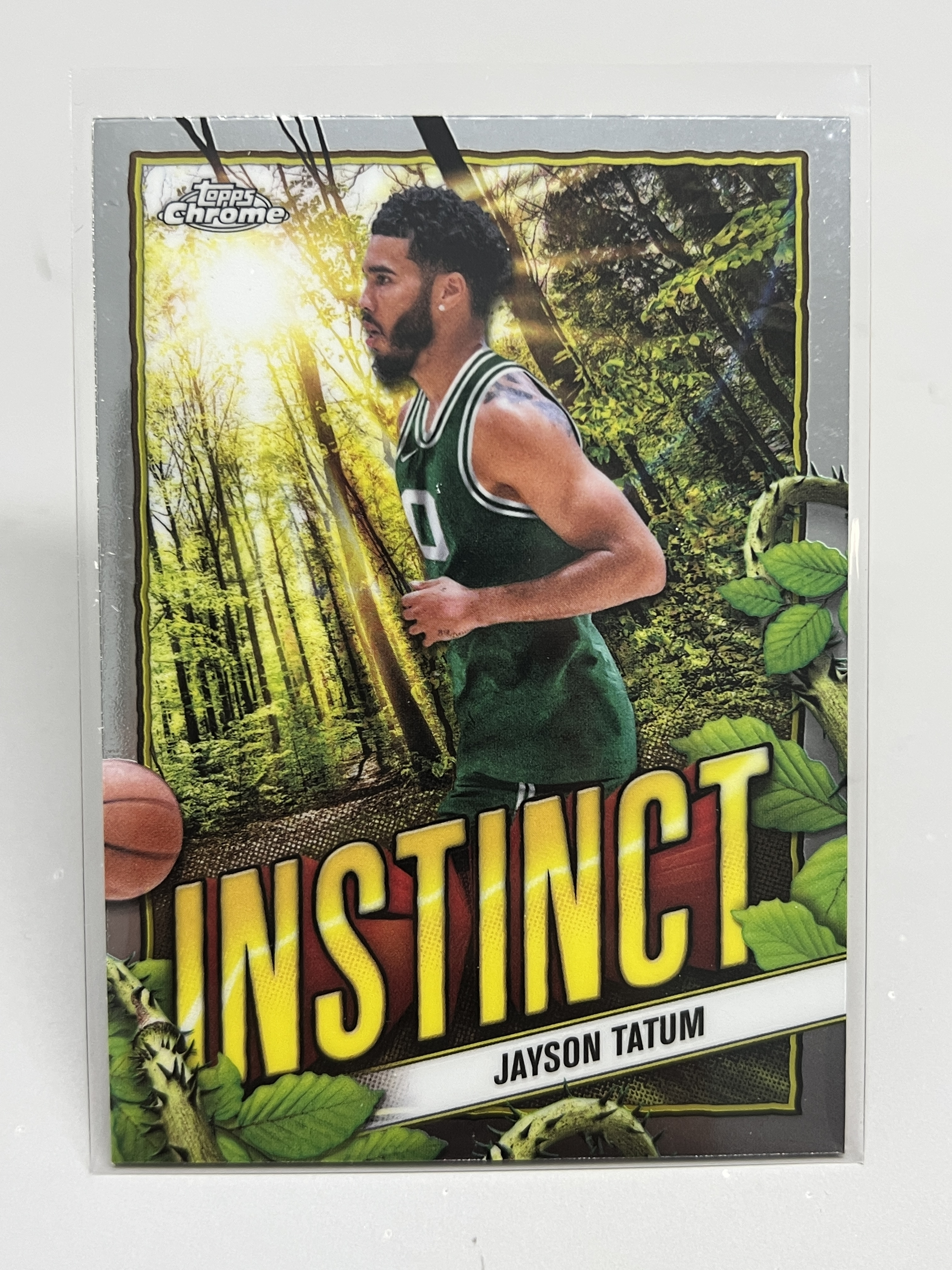 2025 Topps Chrome Jayson Tatum【挂机拍卖】杰森·塔图姆 獭兔 凯尔特人 Instinct 特卡 #12 收藏 凑套 卡品如图