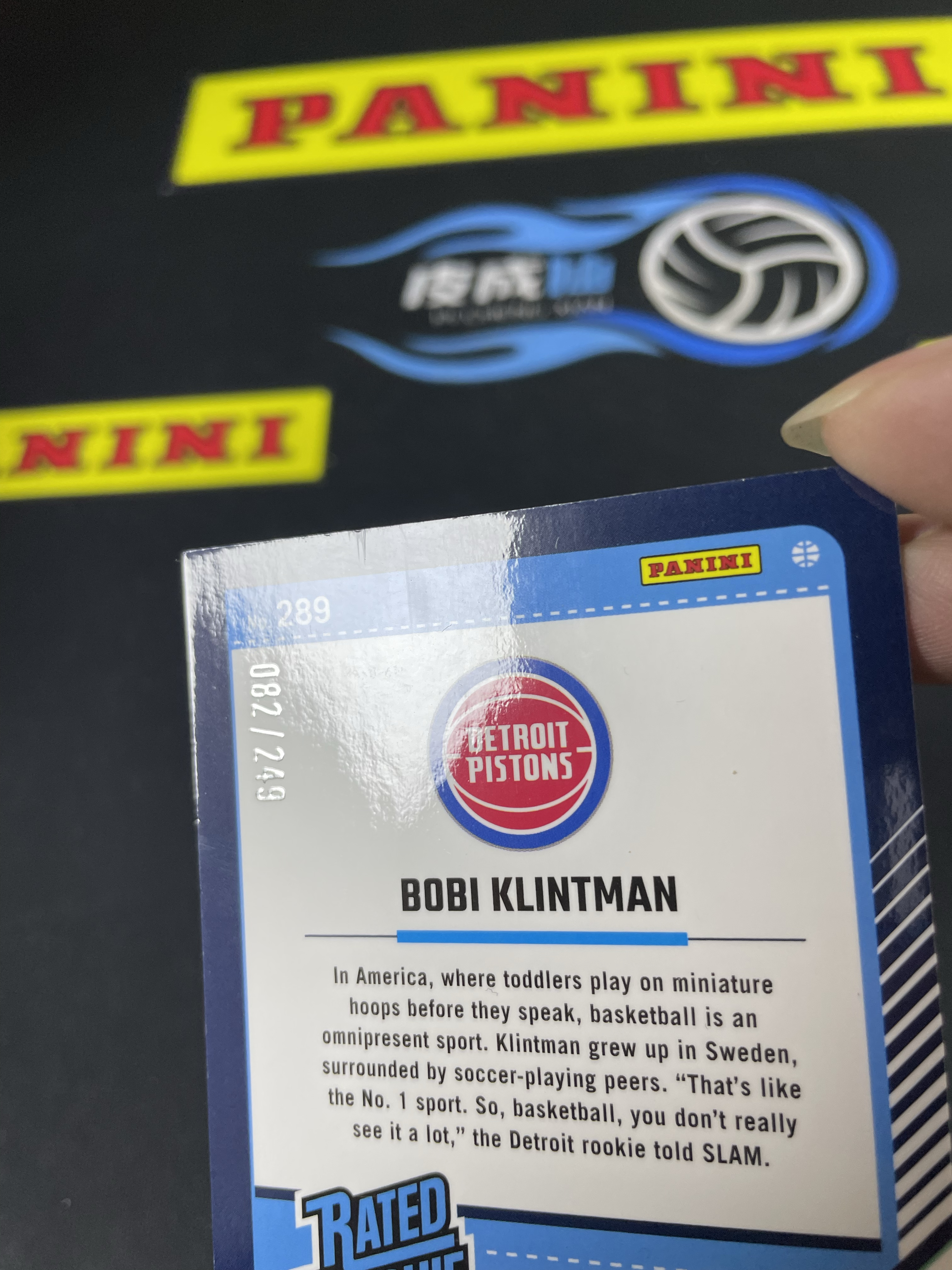 【皮成仙拍卖 统一手续费6%】 PANINI 24-25 杜蕾斯 OPTIC 活塞 克林特曼 新秀 RC 绿hyper折射 249编 瑕疵如图 凑套必备 值得收藏【只发顺丰】白白124