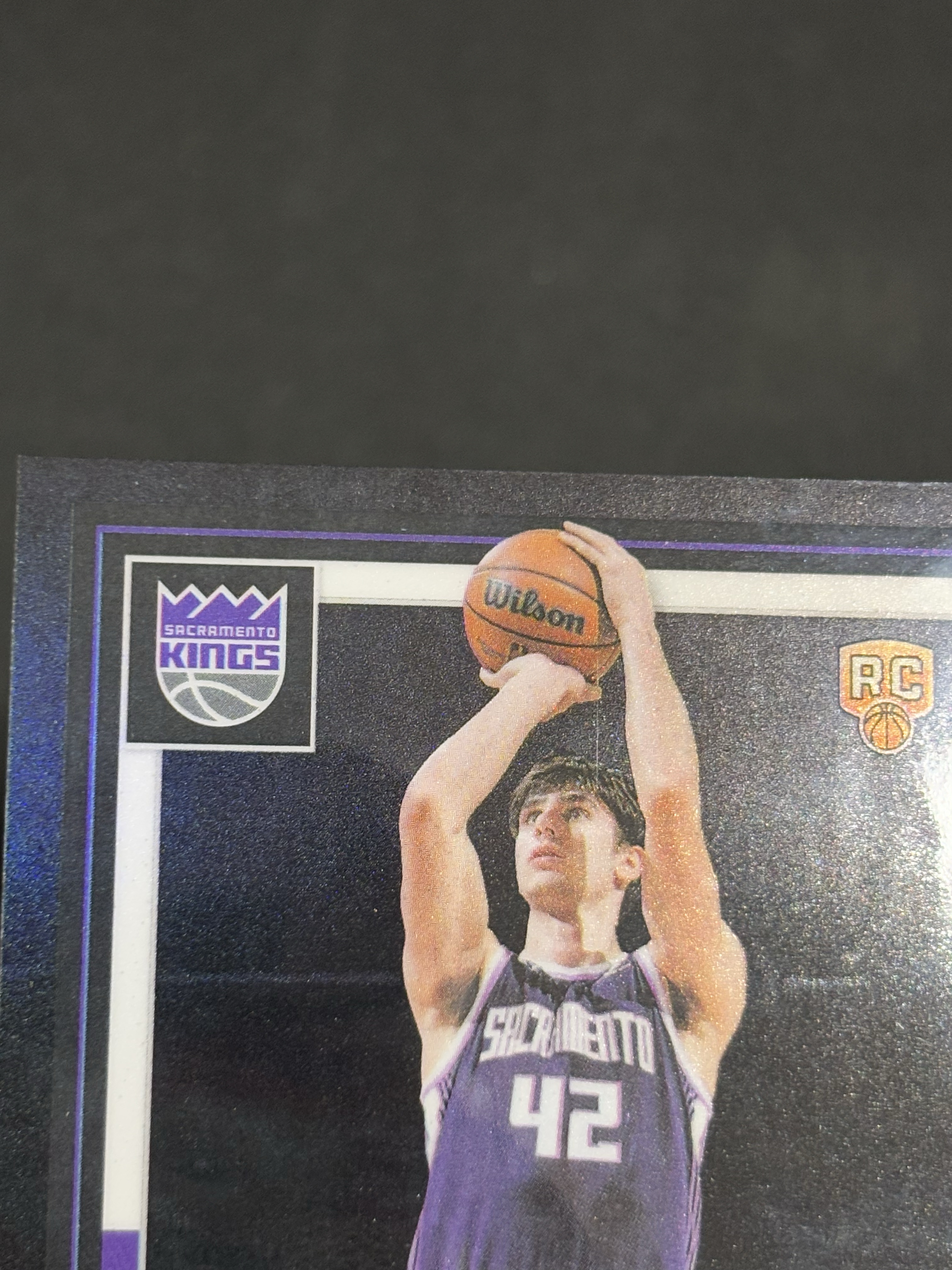 2026 Topps NSCC 国展 Maxime Raynaud RC 马克西姆 雷诺 新秀 国王 签字 黑折 04/10编 瑕疵如图 - sj
