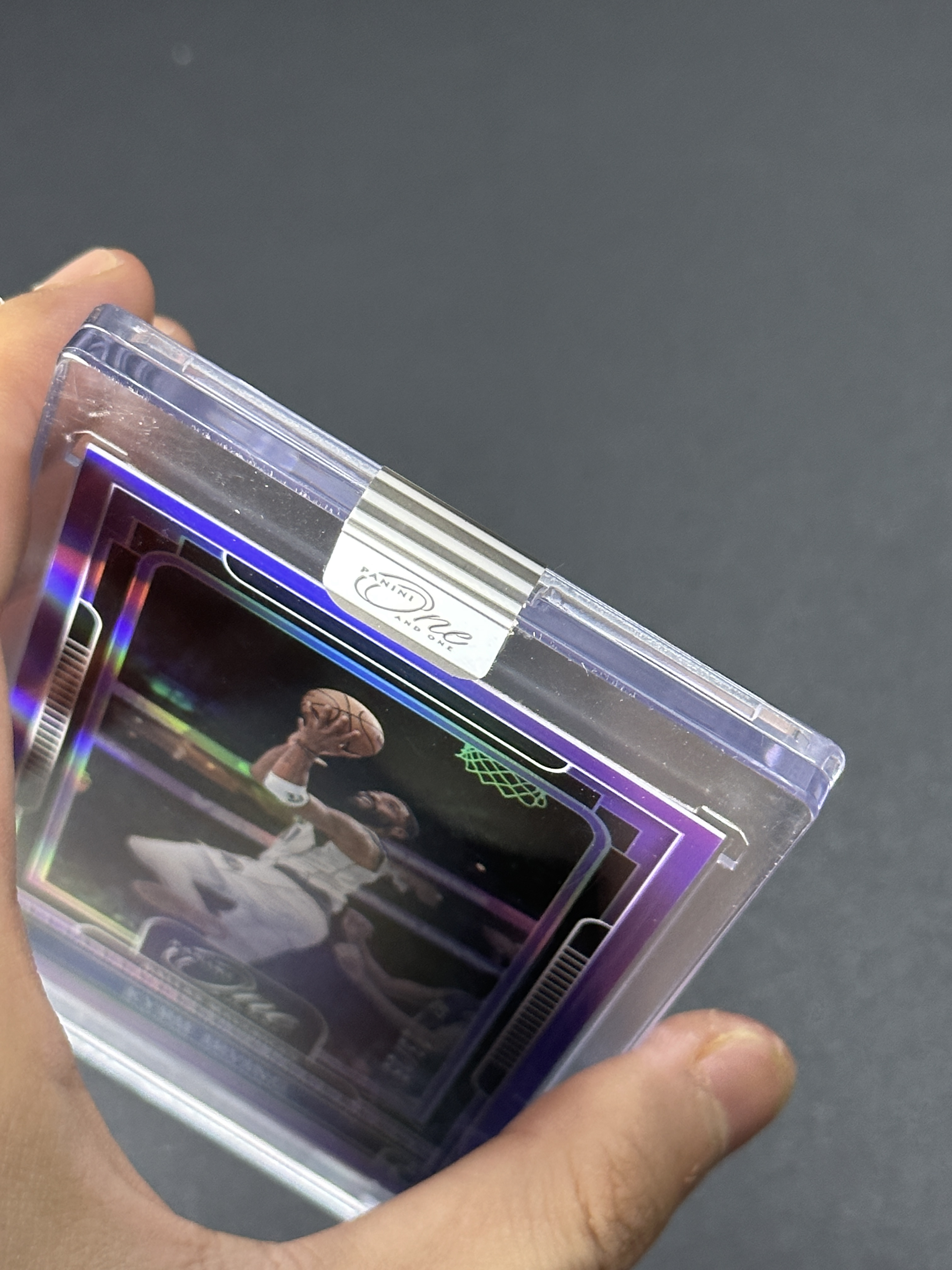 2024-25 Panini One and One Kyrie Irving 凯里欧文 独行侠 25编 base 紫折 折射 原封砖