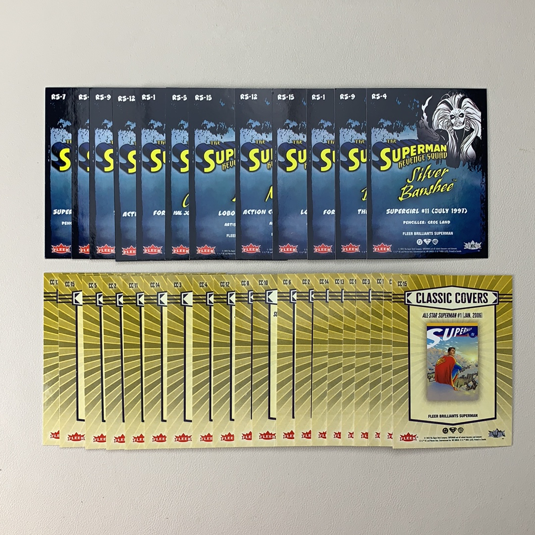 【弈卡代拍】2025 Upper Deck 漫威 fleer DC Superman DC超人系列 超人特卡 大比例 银折 金折 折射 打包 品相如图 凑套必备 Mito