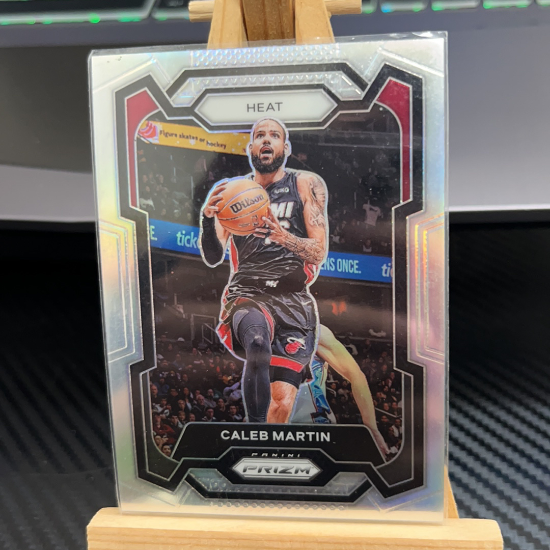 2023-24 Panini Prizm Caleb Martin 凯莱布 马丁 热火 银折 折射 prizm系列 pz 卡品如图 凑图必备 值得收藏!免费代卖!