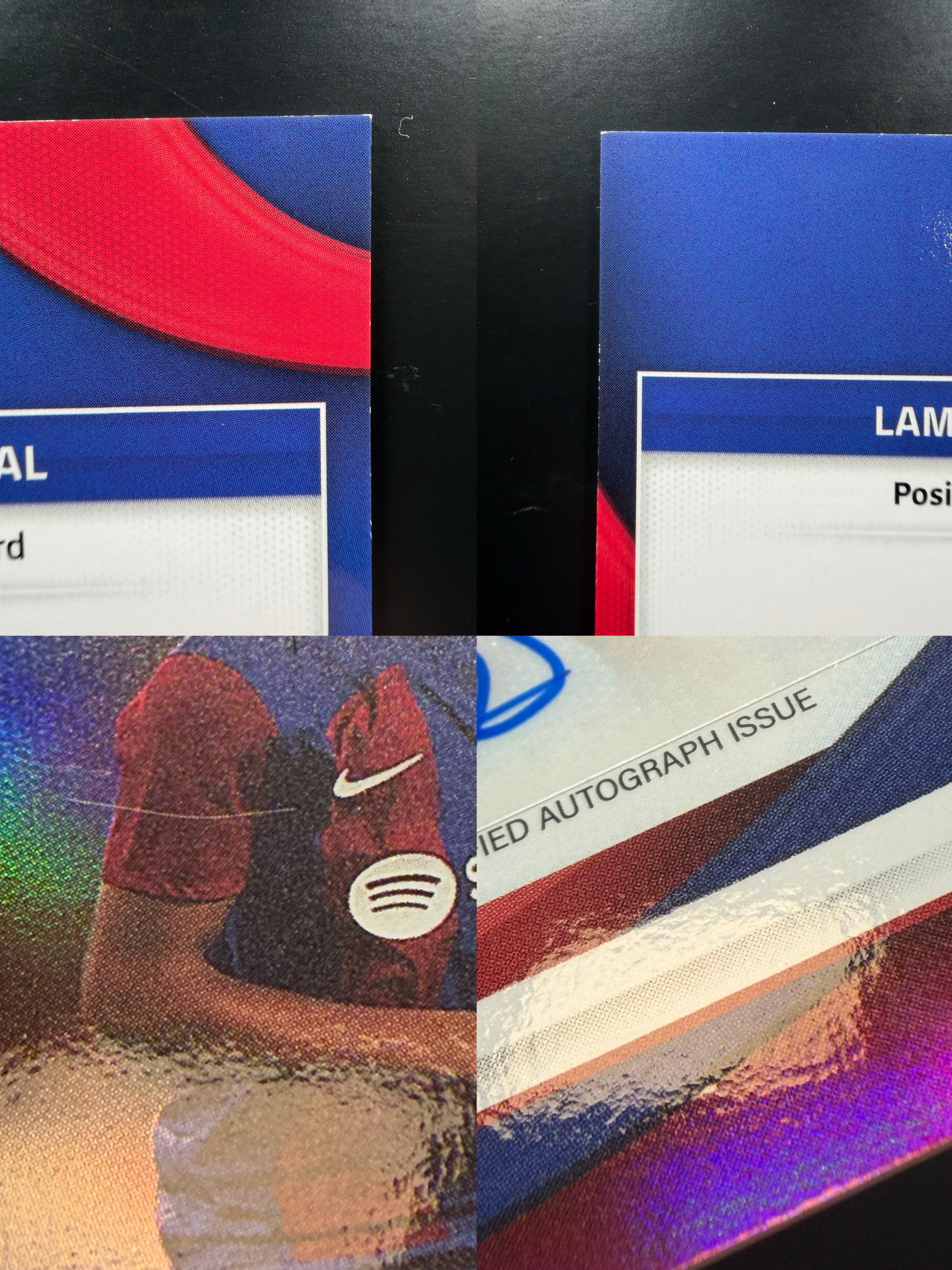 2024 Topps FCB Lamine Yamal RC 亚马尔 /250编 RC 新秀 签字 巴萨 巴塞罗那 西班牙 Spain 卡品如图 梅西接班人 全面起飞冲击世界杯 eBay高价 江枫拍卖