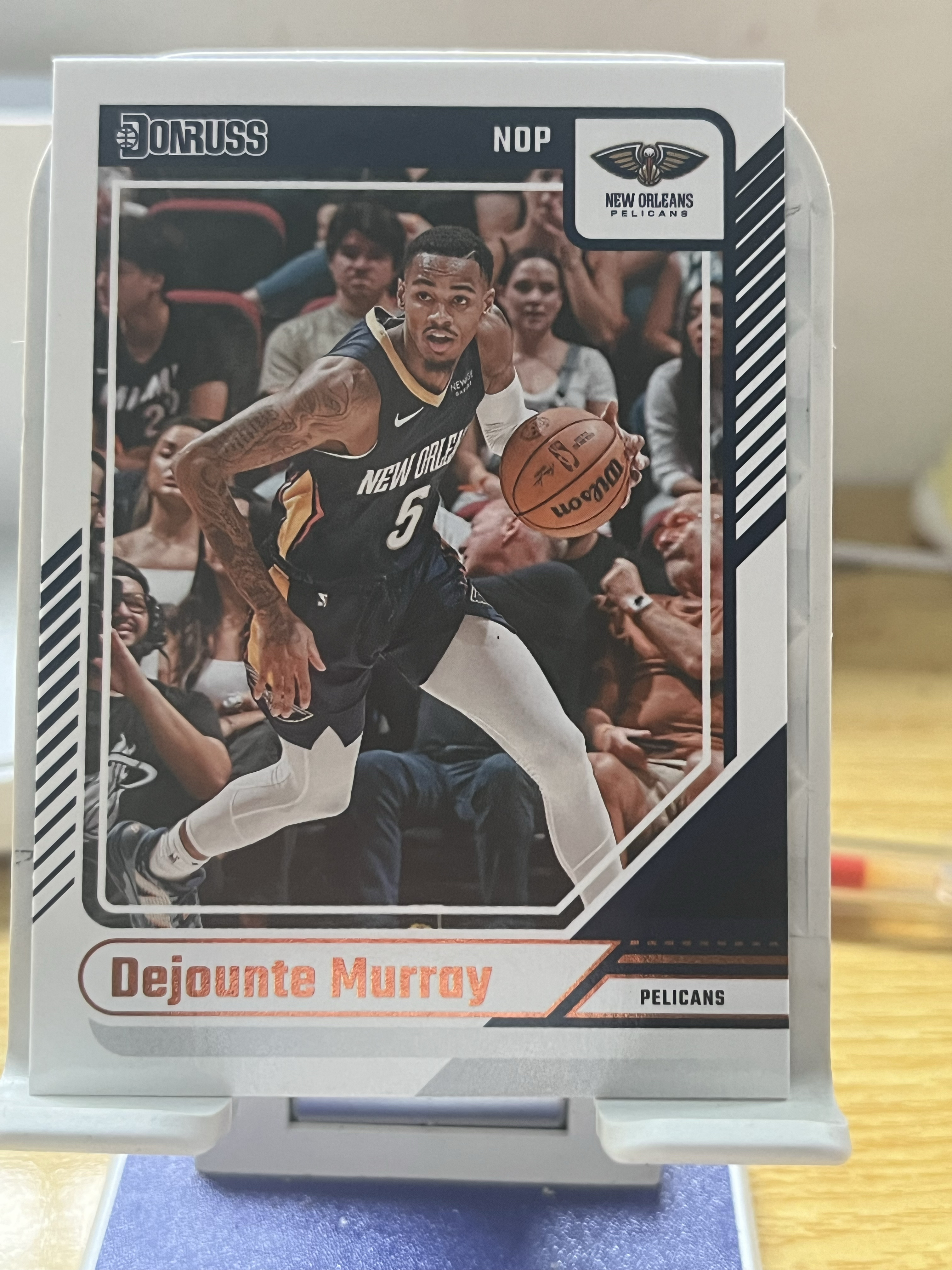 A7 2023-24 Panini Donruss Dejounte Murray 德章泰 穆雷 杜蕾斯 鹈鹕 实卡好看 卡品如图 专收凑套必备