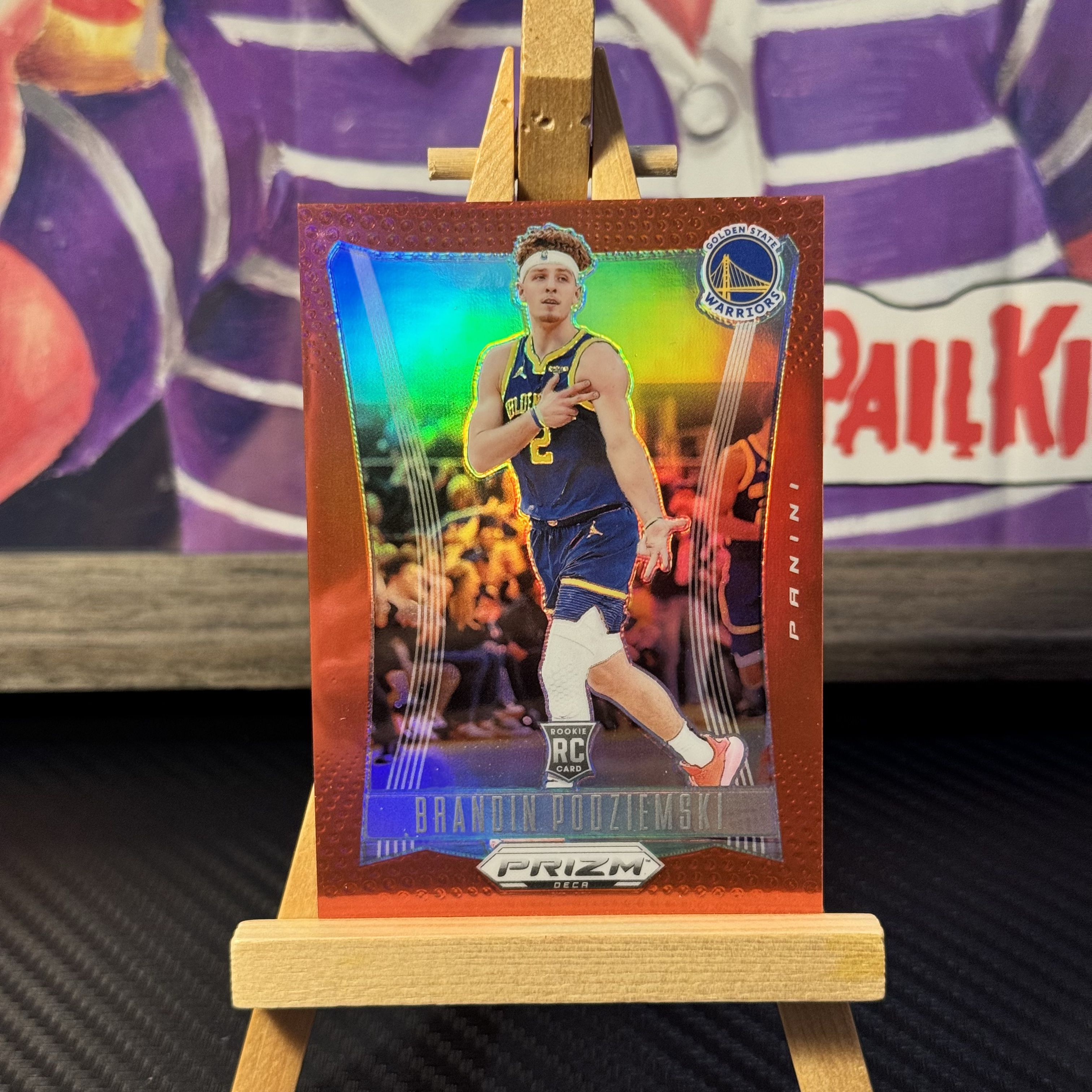 2023-24 panini prizm deca BRANDIN PODZIEMSKI RC 勇士 波杰姆斯基 新秀 元年 pz 复刻 149/199编 红折 卡品如图 凑套 专收必备