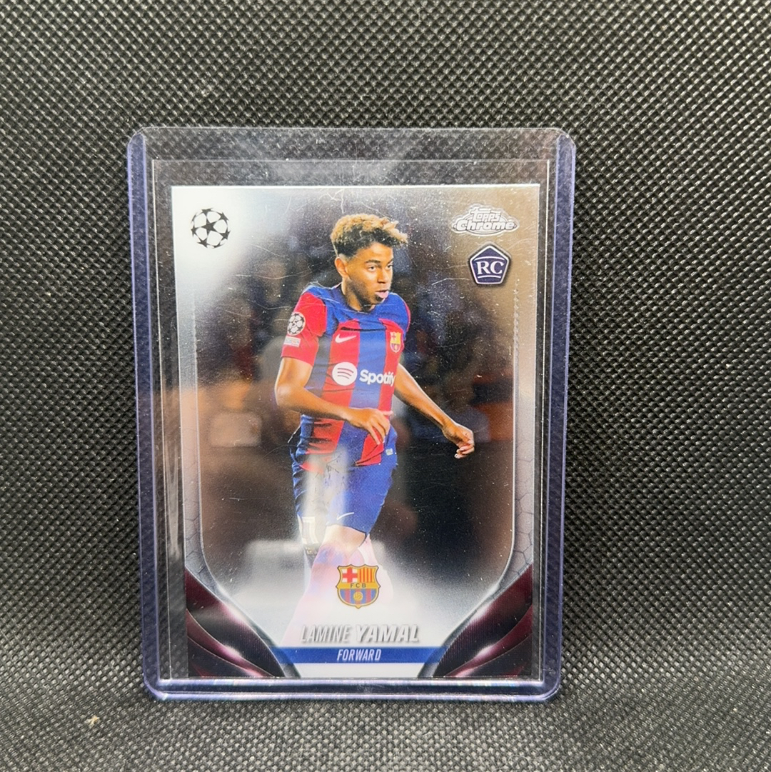 【Roseee代卖】topps 2023-24 Chrome UCC 欧冠 欧战 巴萨 RC 新秀 base 拉明 亚马尔 Lamine Yamal 小权