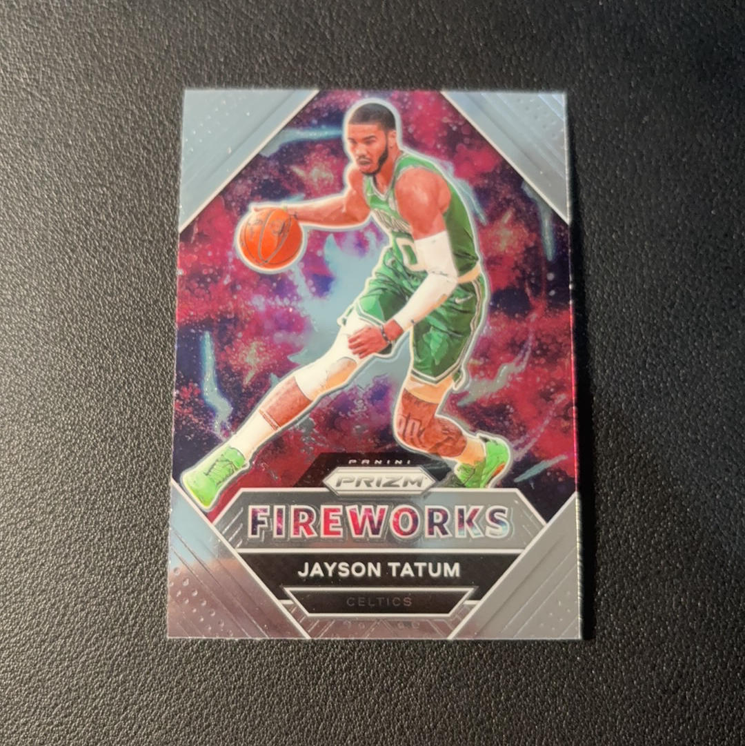 2020-21 Panini Prizm Jayson Tatum 塔图姆 烟花特卡 prizm no.27 凑套必备 N2