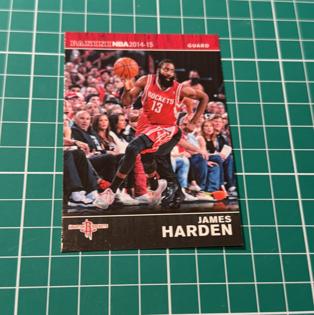 2014-15 Panini Americana James Harden S.p.a. 詹姆斯哈登 大胡子 火箭队选图 后卫 十年老卡 绝版卡 稀有base