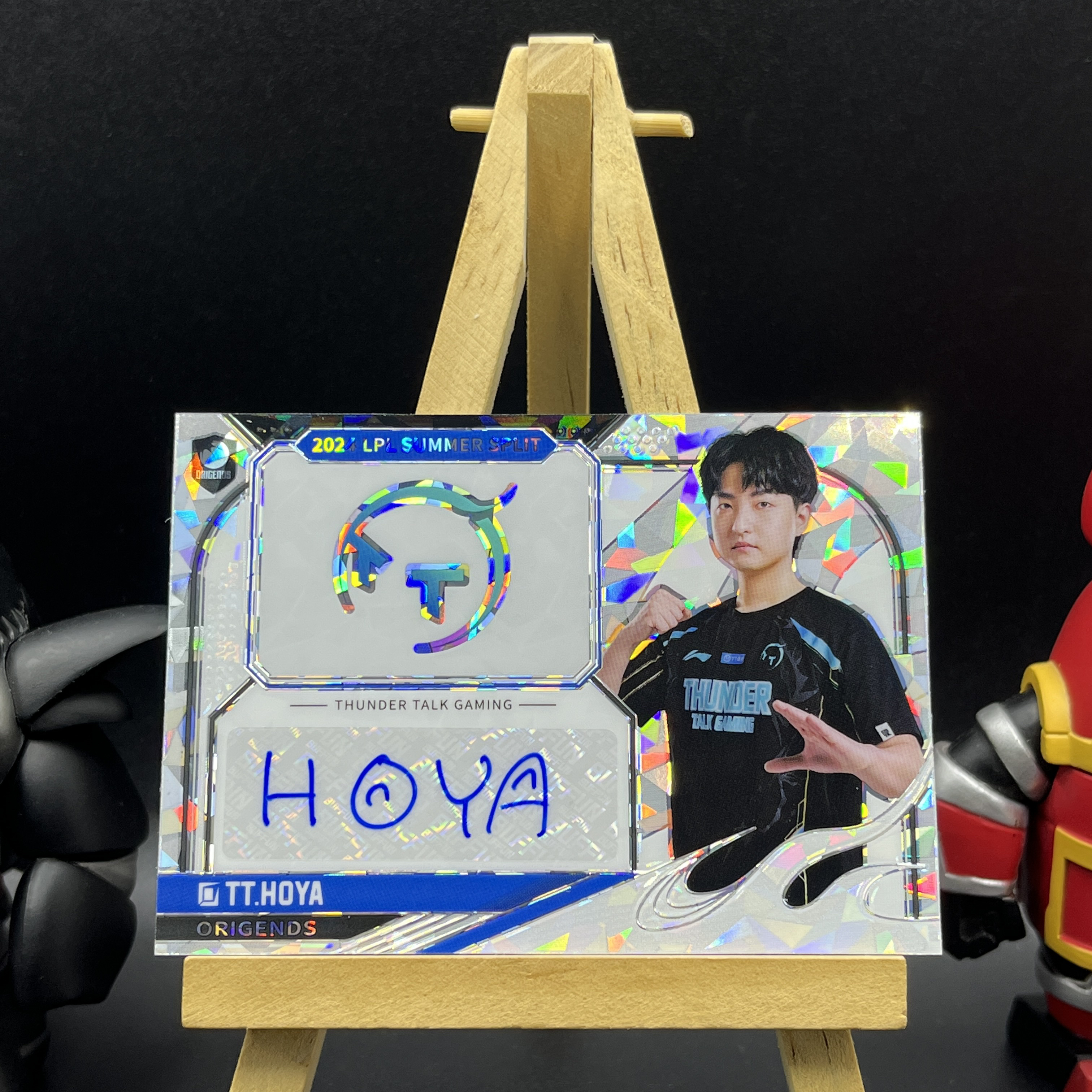 【KabuDa不累计】2025 Buffun 不凡玩品 英雄联盟 光启三 LPL 选手卡 TT Hoya 签字 白碎 单人签字卡 晴A