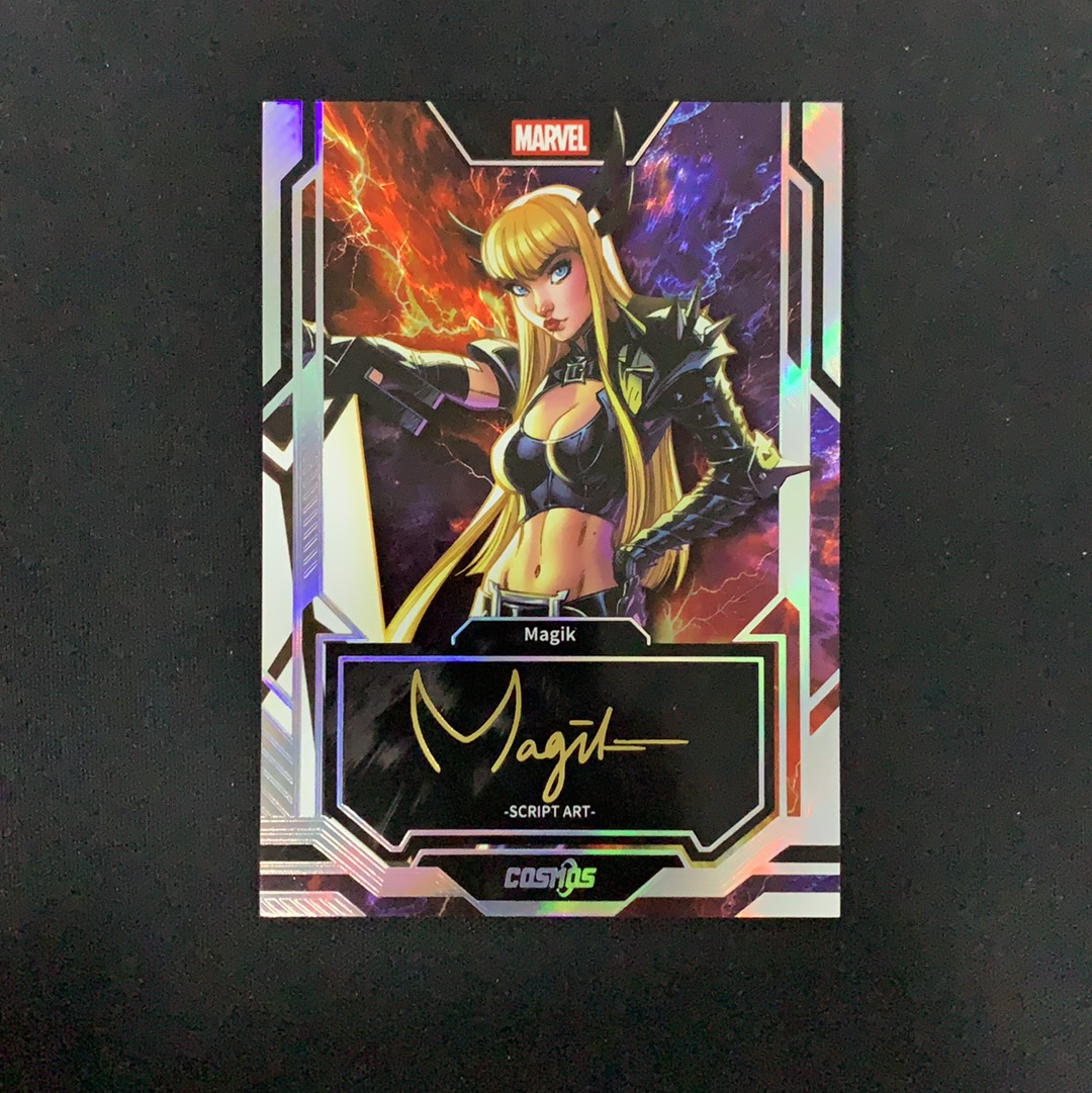 2025 Kakawow Cosmos Marvel Magik 【SC拍卖】卡卡沃 漫威 魔剑客 45/100编 角色印签 签字 收藏必备 ...