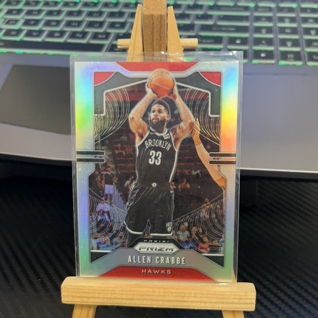 2019-20 Panini Prizm Allen Crabbe 阿伦 克拉布 老鹰 银折 折射 prizm系列 pz 卡品如图 凑图必备 值得收藏!免费代卖!