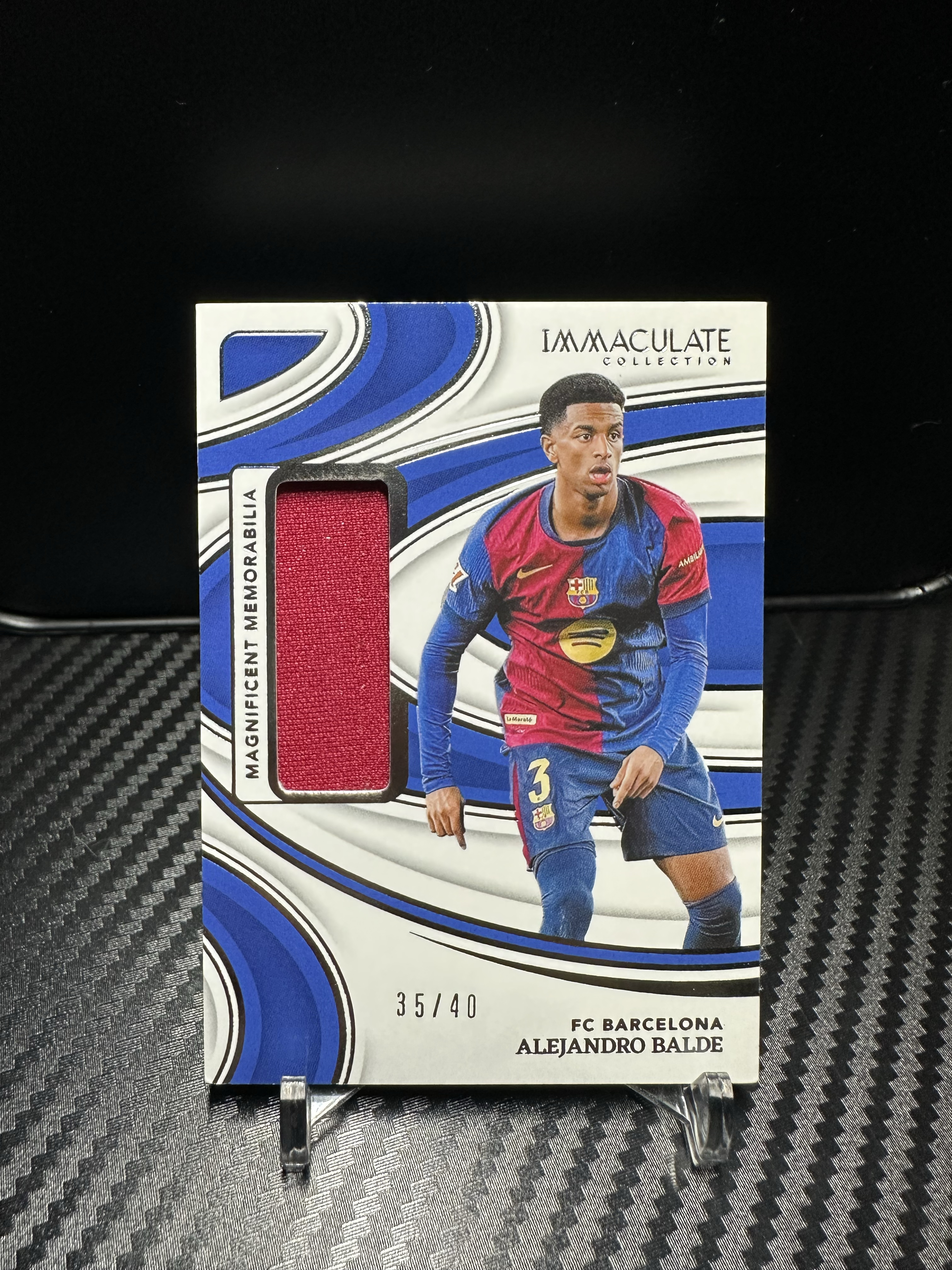 2025 Panini Immaculate Alejandro Balde 巴尔德35/40编 单窗球衣Patch切割 巴萨年轻好秀 爱咪咪高端系列 卡品如图 亚马尔 佩德里队友收藏凑套