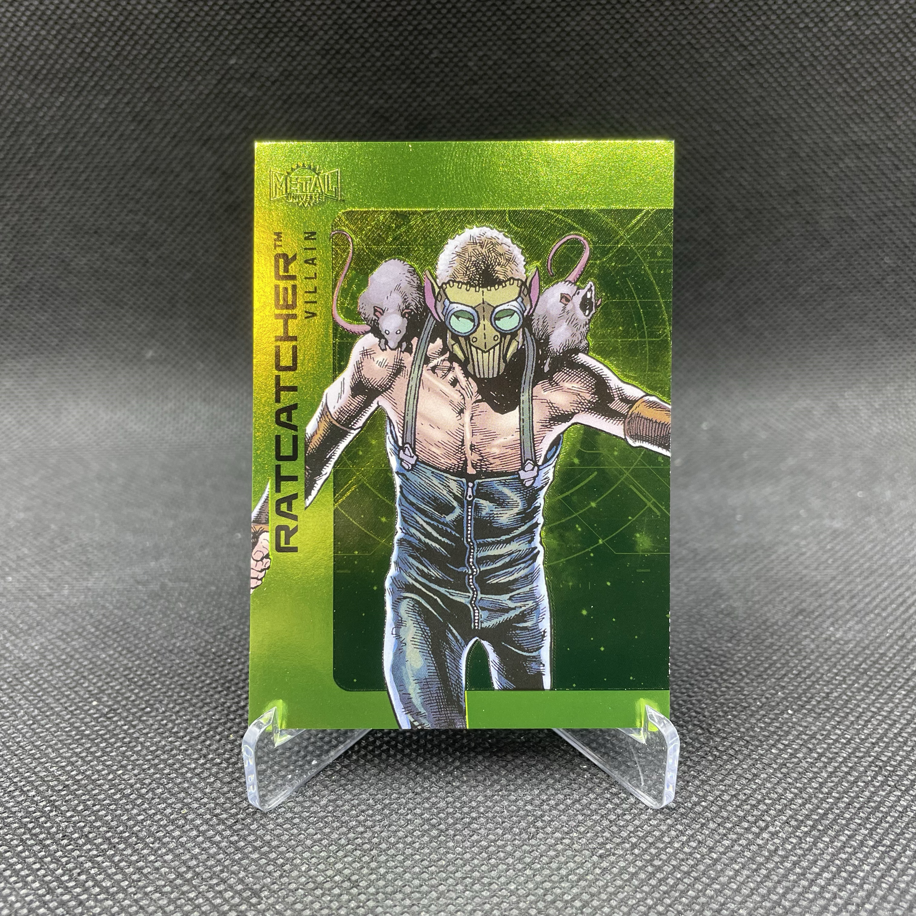 2025 SkyBox Marvel(MCU) Metal Universe Ratcatcher DC 蝙蝠侠 金属宇宙 捕鼠者 103/175编 绿折 Lime Green 品如图 不累计 大鱼