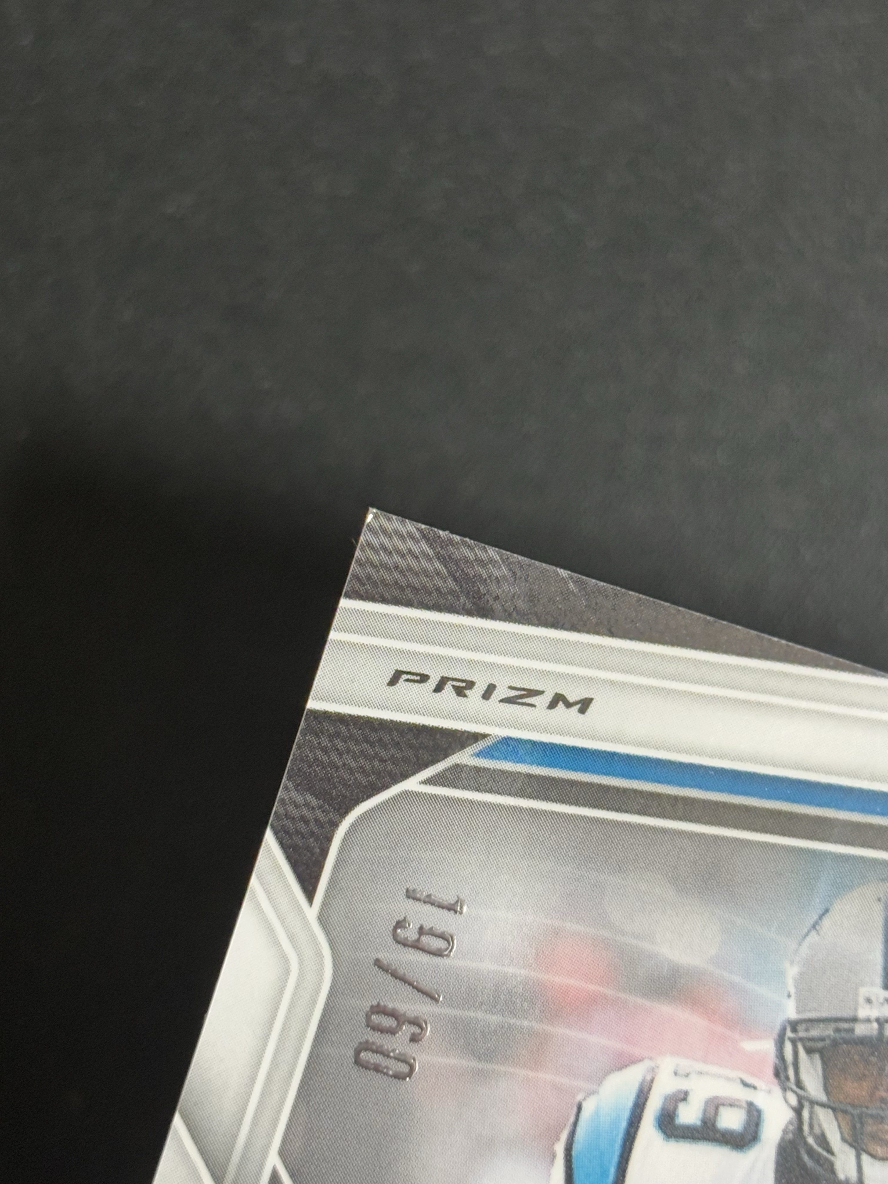 2025 Panini Prizm Keyshawn Johnson NFL 棒球 黑豹 凯肖恩 约翰逊 粉地标折 超级碗折 同背 19/60编 卡品如图 - 汤圆