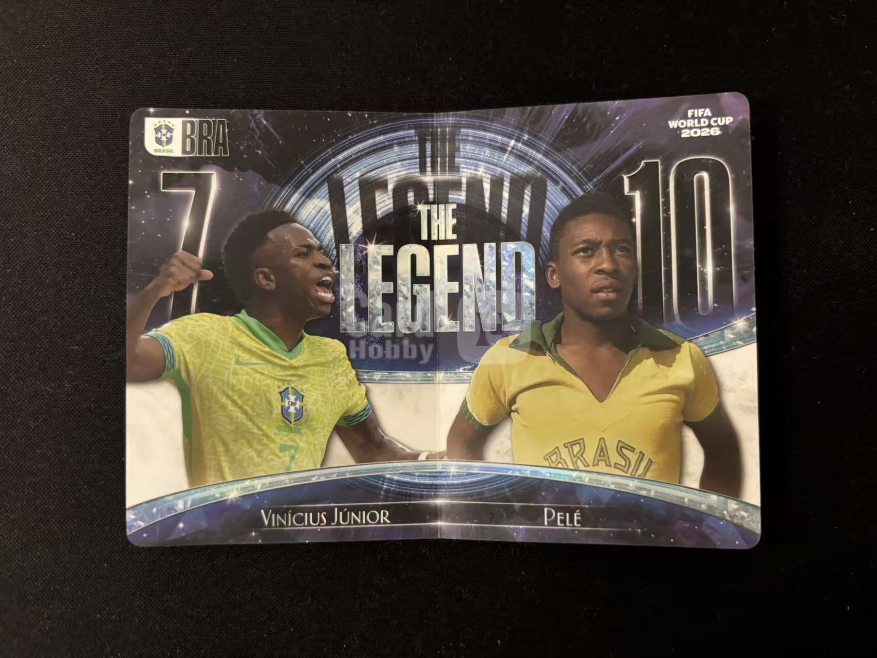 【星辰】2026 Panini 卡游 FIFA WORLD CUP 世界杯 10元包 薄卡 传承系列 小书 巴西队 贝利 维尼修斯