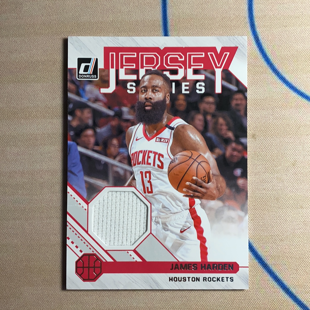 2020-21 Panini Donruss James Harden 杜蕾斯 火箭 詹姆斯 哈登 球衣物料切割 卡品如图 凑套必备
