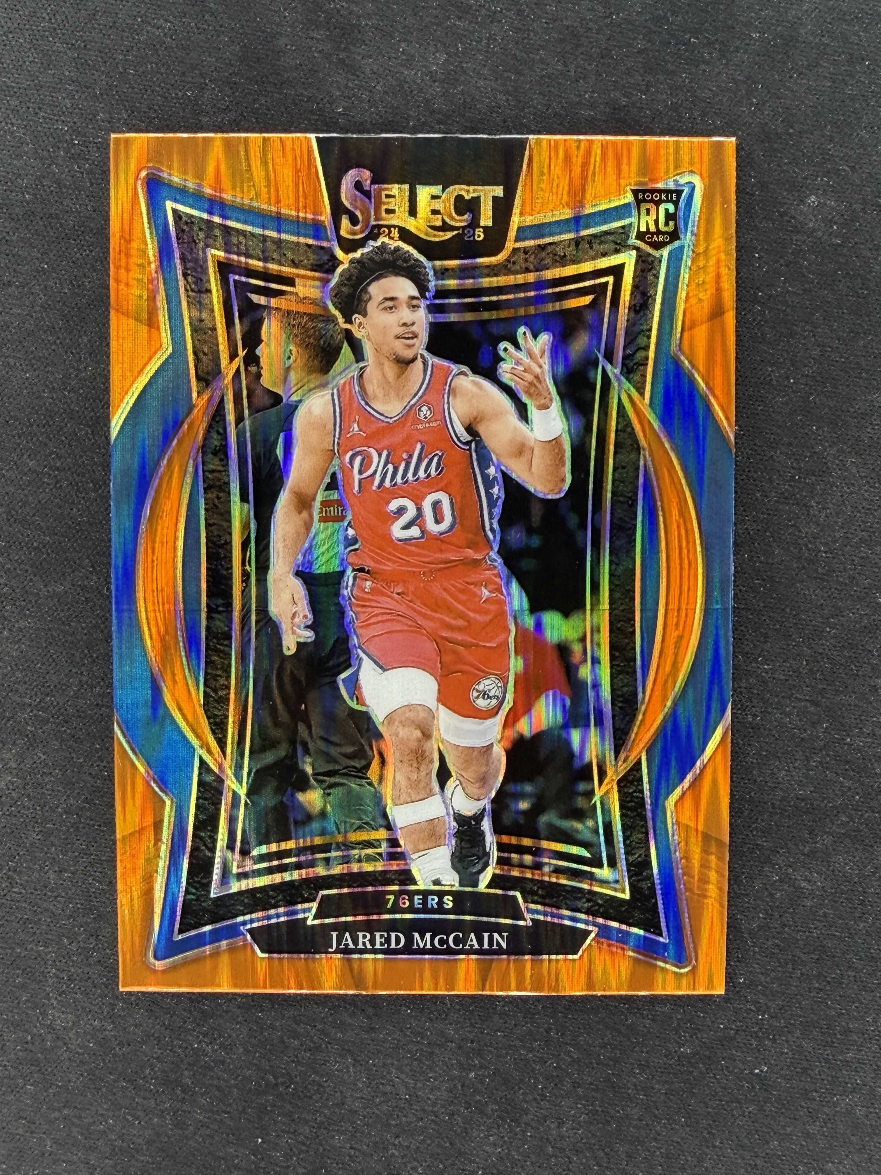 2024-25 【杰瑞拍卖】 Select Jared McCain 麦凯恩 新秀 瀑布折 潜力无限 未来全明星 卡品如图(鱼叉哥221)