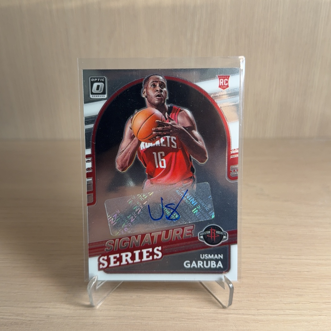 2021-22 Panini Optic Usman Garuba RC 火箭 新秀 RC 奥斯曼 加鲁巴 签字 贴签 折射 特卡 op optic 卡品如图 值得收藏!!【免费代卖】