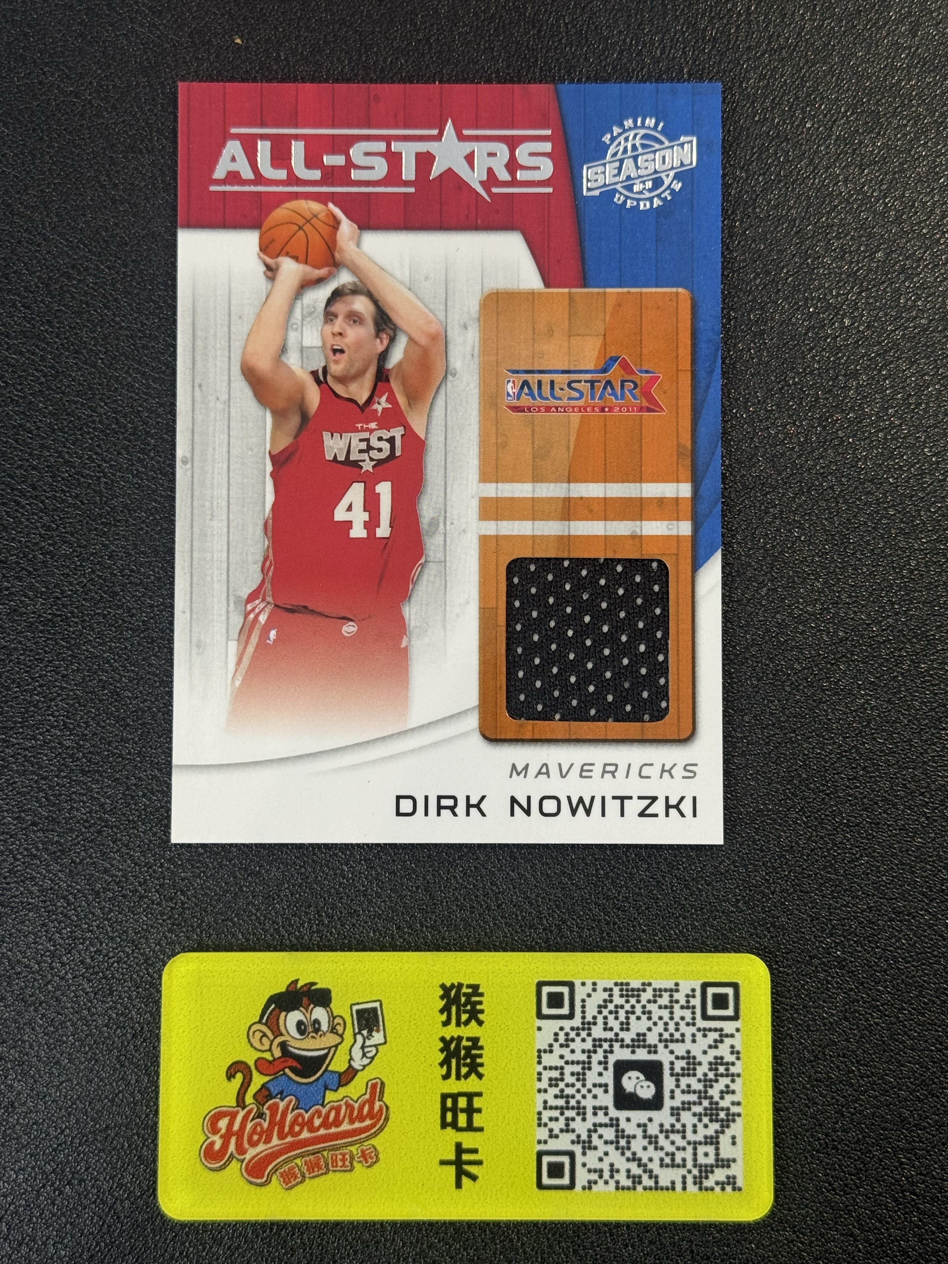 2011 Panini NBA Season Update Dirk Nowitzki 【猴猴旺卡】独行侠 德克 诺维茨基 德国战车 物料 球衣 卡品如图 接代拍 28a 【朱哥】
