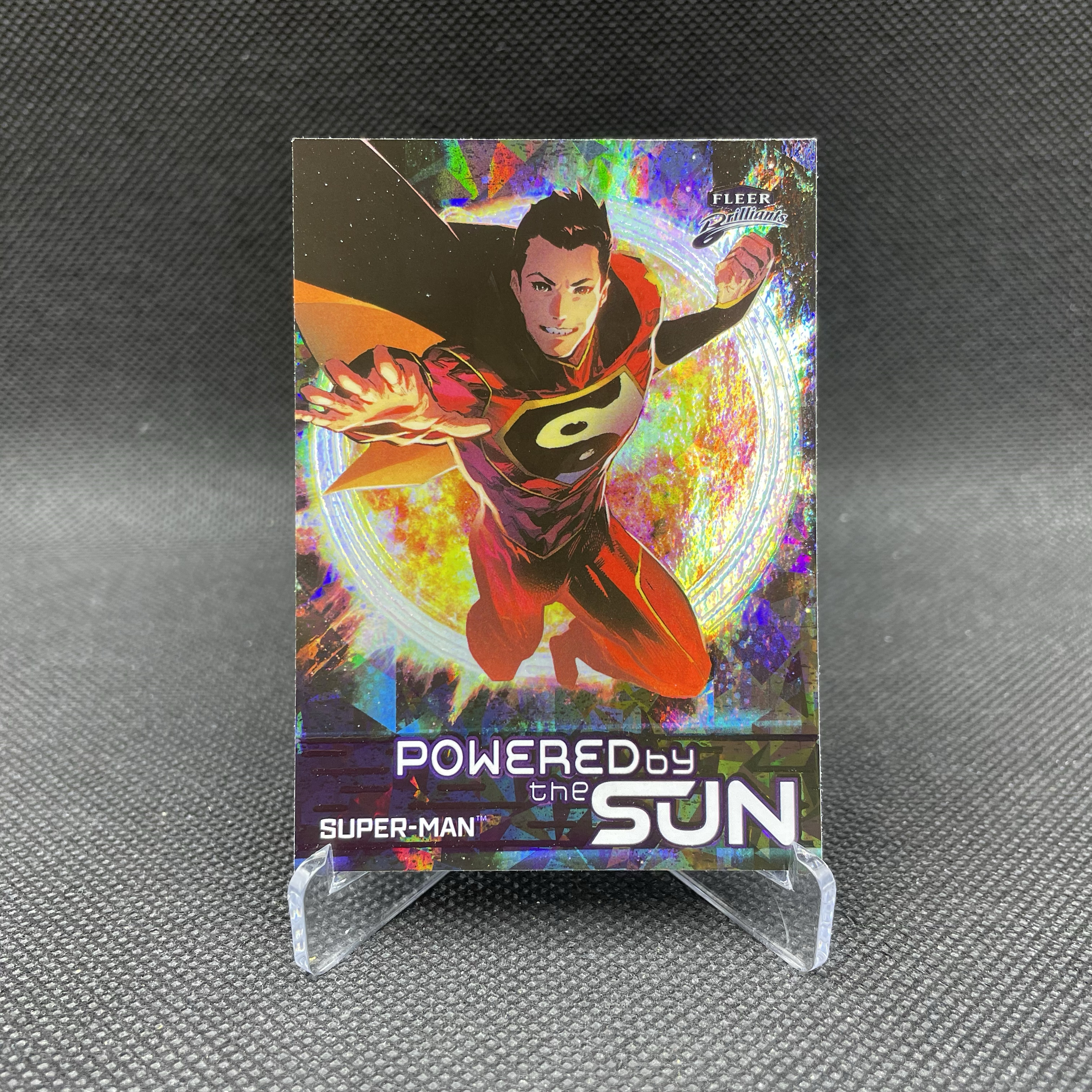 2025 Fleer Marvel(MCU) Super-Man 【无界代卖】DC超人系列 超人 Powered by the Sun特卡 黑碎冰折 品如图 不累计 猫