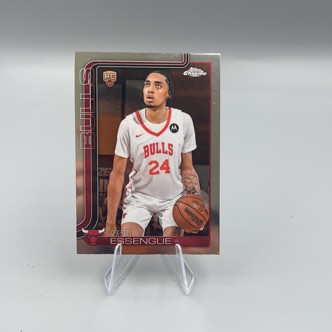 2025 Topps Chrome Noa Essengue RC 【顺丰特快 只发寄付】新秀RC  诺亚 埃森格  base