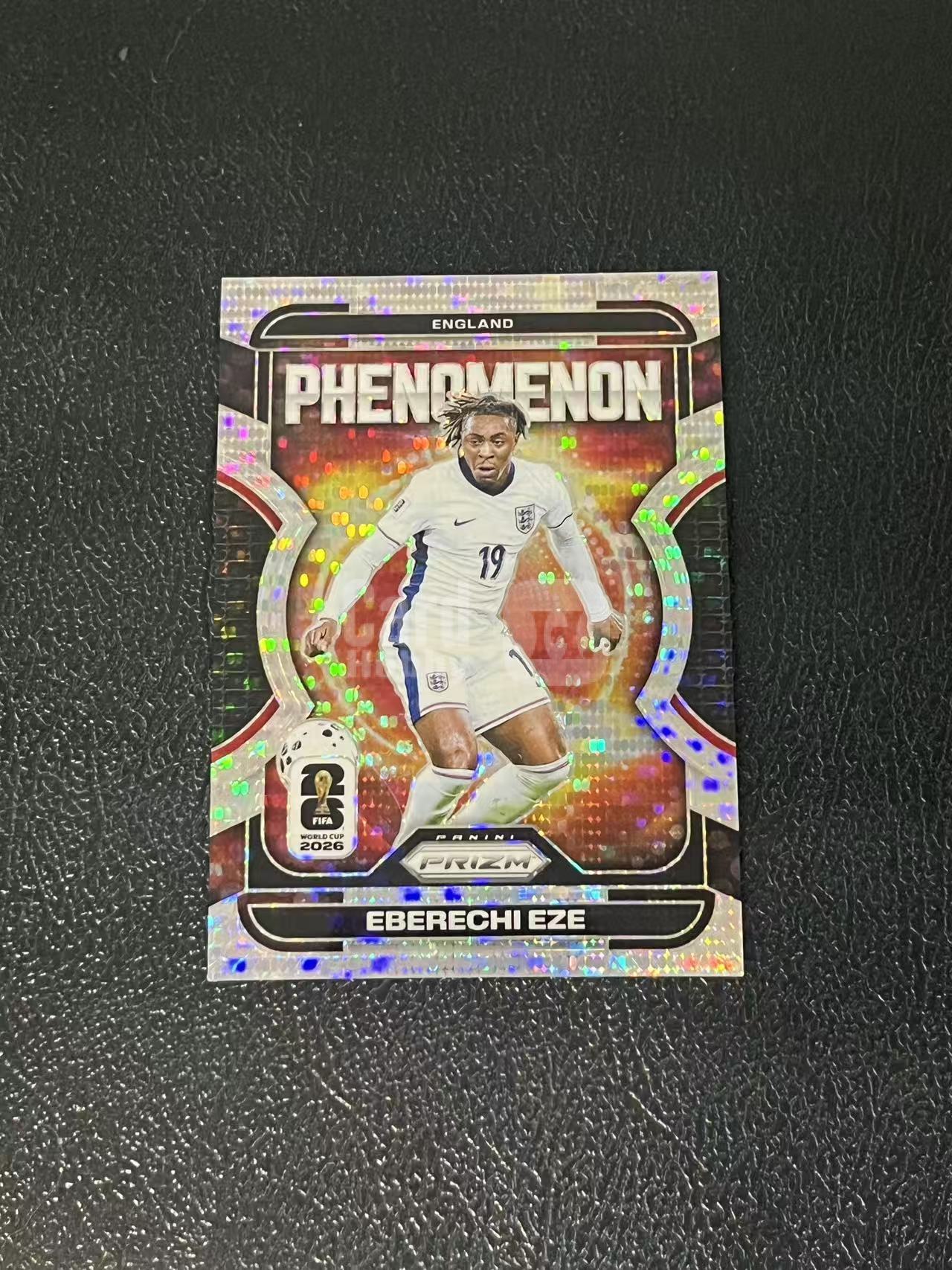 2026 Panini World Cup Prizm Eberechi Eze 伊泽 阿森纳 脉冲折 特卡 英格兰 世界杯 银折 实卡精美 卡品如图 LA-5