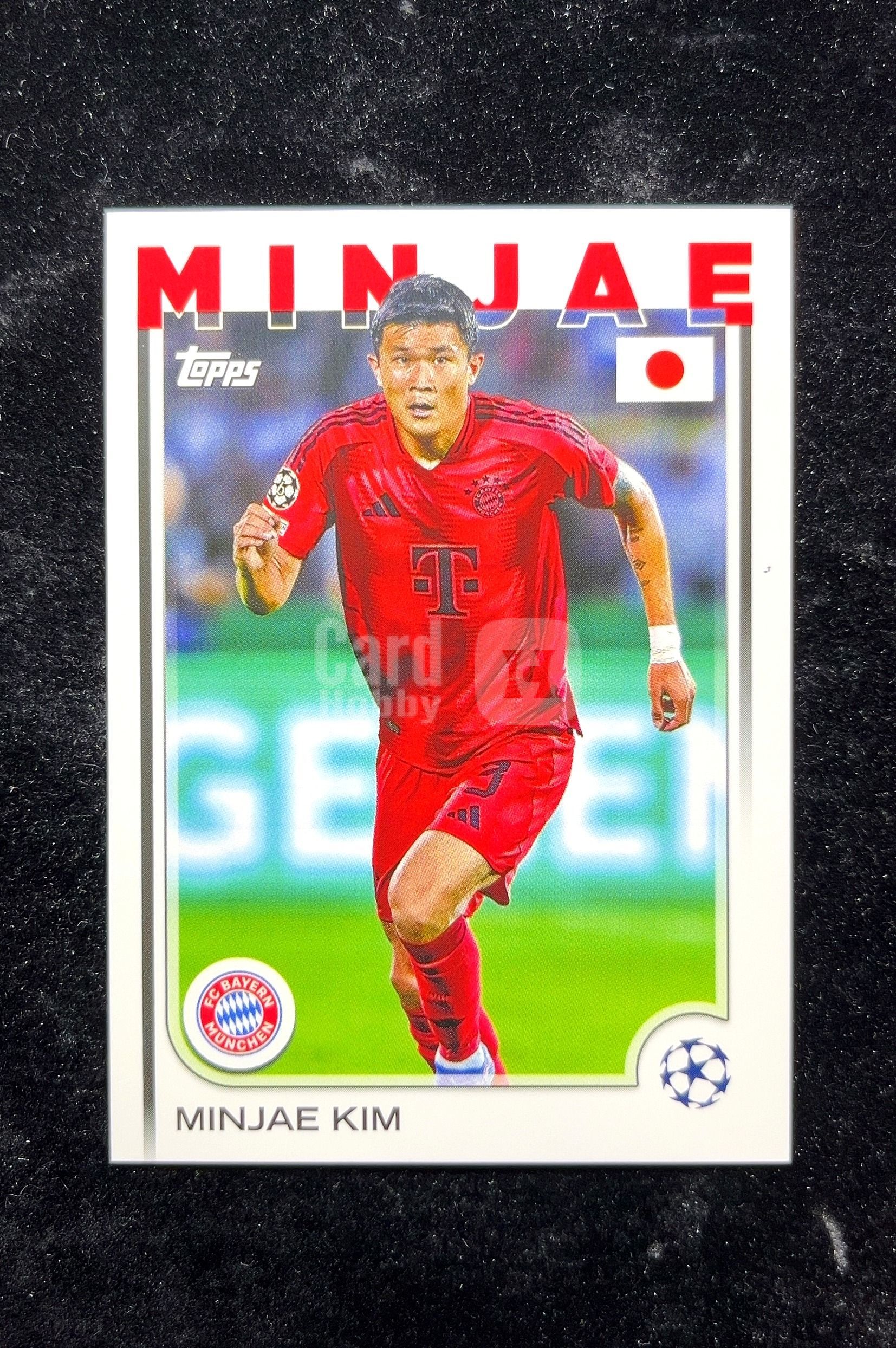 【小白1%代卖】2025 Topps Minjae Kim 金玟哉 卡品如图 高价值 #55 FC Bayern Munich 拜仁慕尼黑 0629