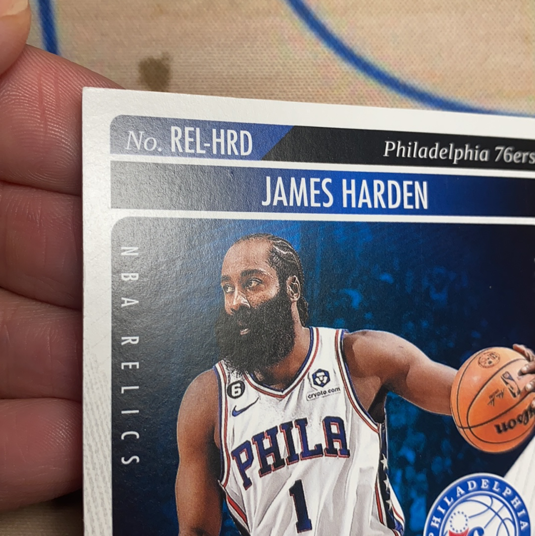 2024-25 Panini Silhouette James Harden 铜平行 49编 76人 詹姆斯 哈登 小窗物料 亲穿gu 剪影系列 卡品如图 凑套必备