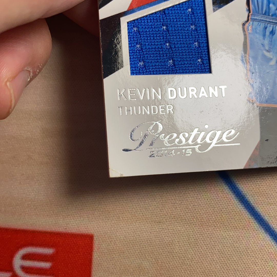2013-14 Panini Prestige Kevin Durant 嘿嘿代卖 凯文 杜兰特 落场球衣切割 物料 首编01/75编 雷霆 死神 卡品如图 凑套必备