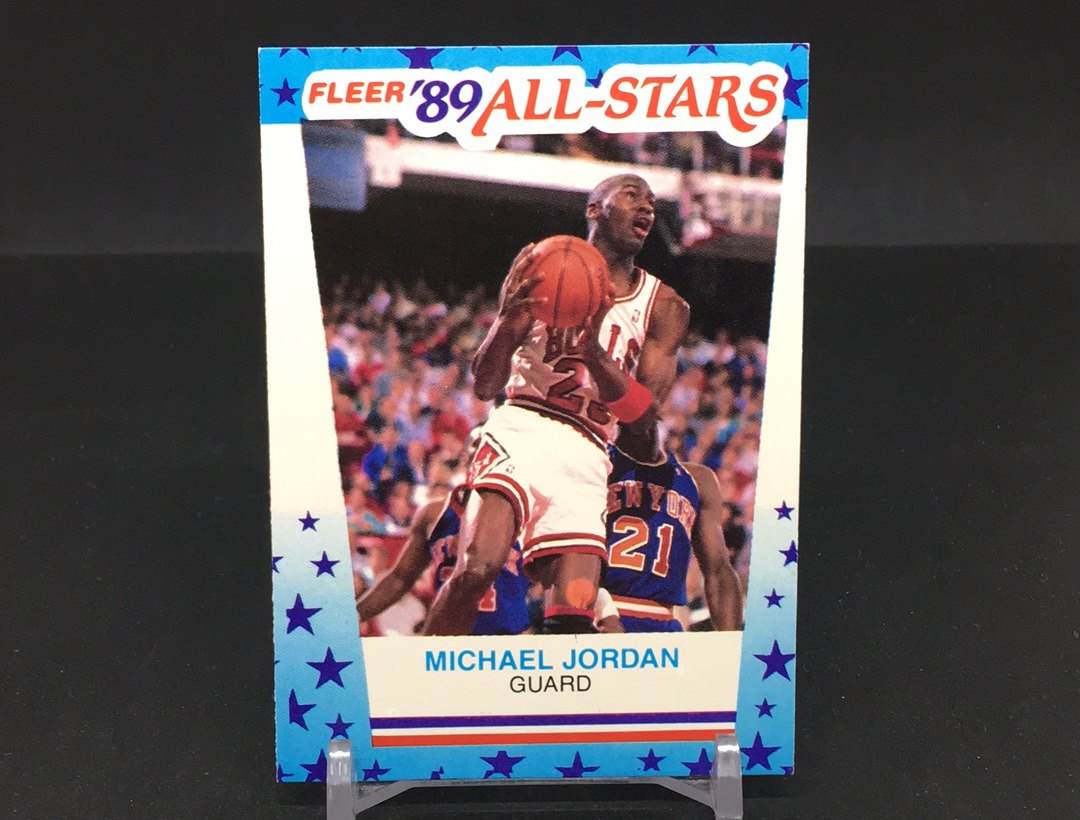 【DC拍卖】11.01 小科比 FLEER 全明星特卡 名人堂传奇巨星 公牛王朝核心领袖 NBA历史第一人 篮球界GOAT MJ 飞人 迈克尔 乔丹